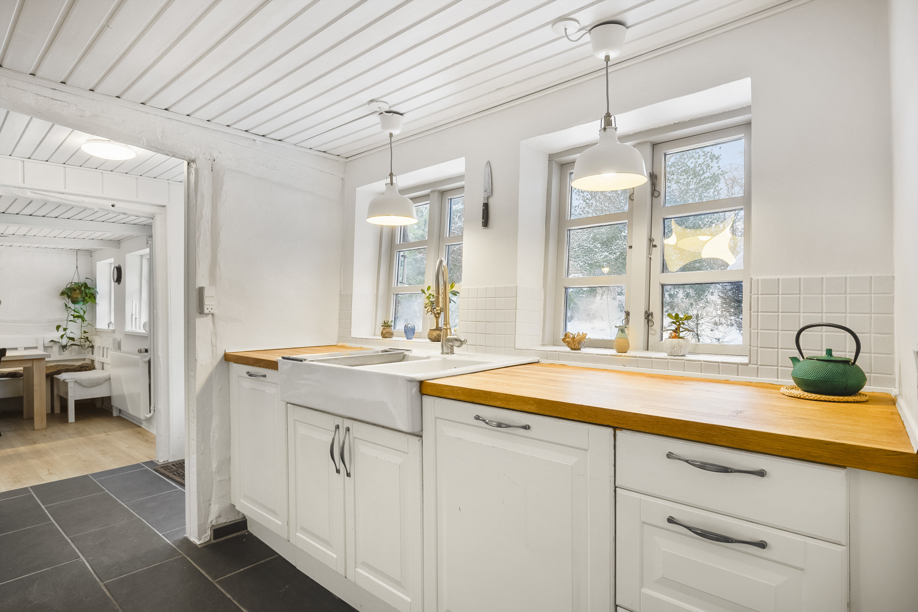 Fremhævet køkken billede i fuldskærmstilstand. Billede af Bakkevej 60, 5492 Vissenbjerg