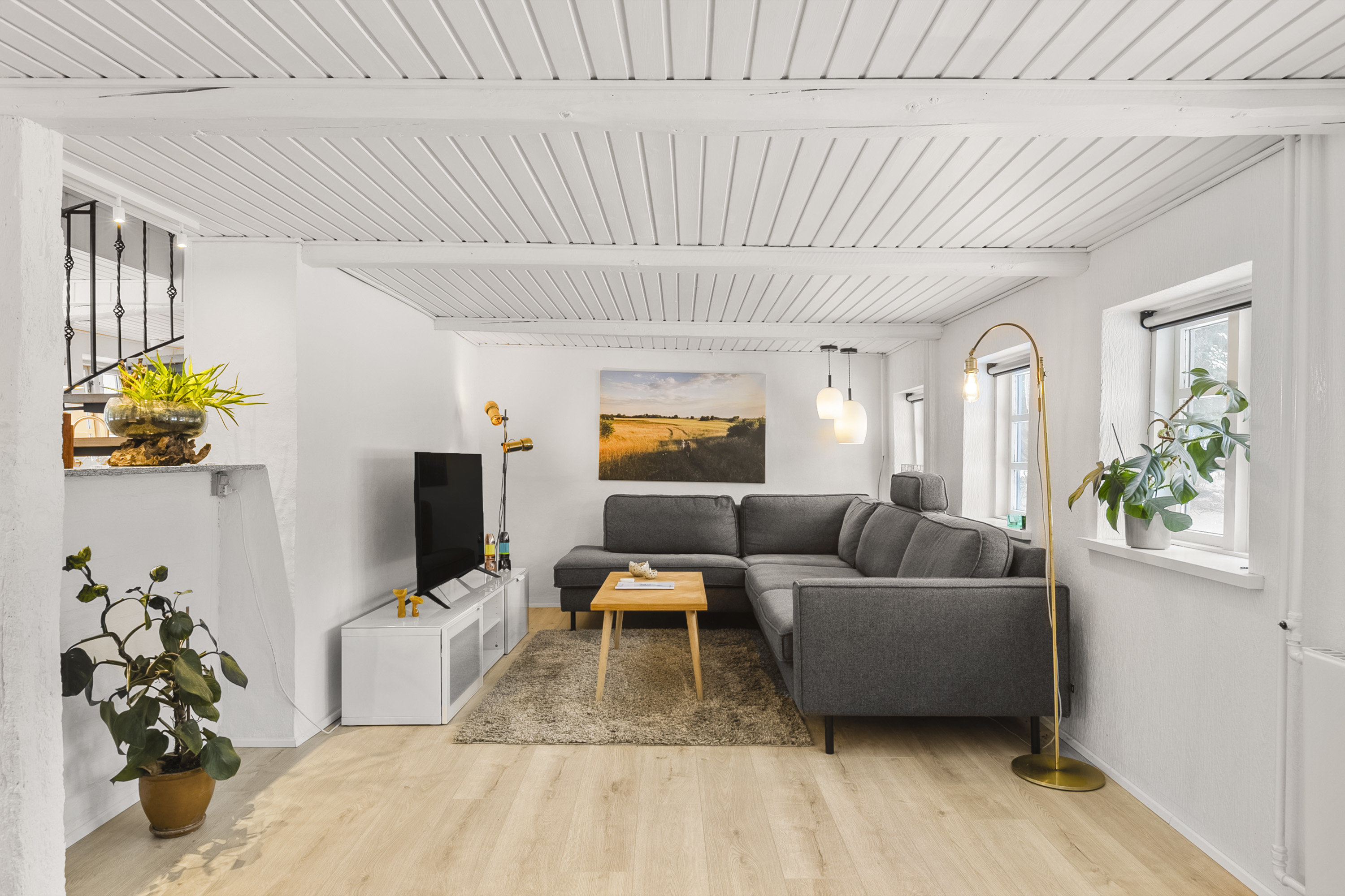 Fremhævet stue billede i fuldskærmstilstand. Billede af Bakkevej 60, 5492 Vissenbjerg