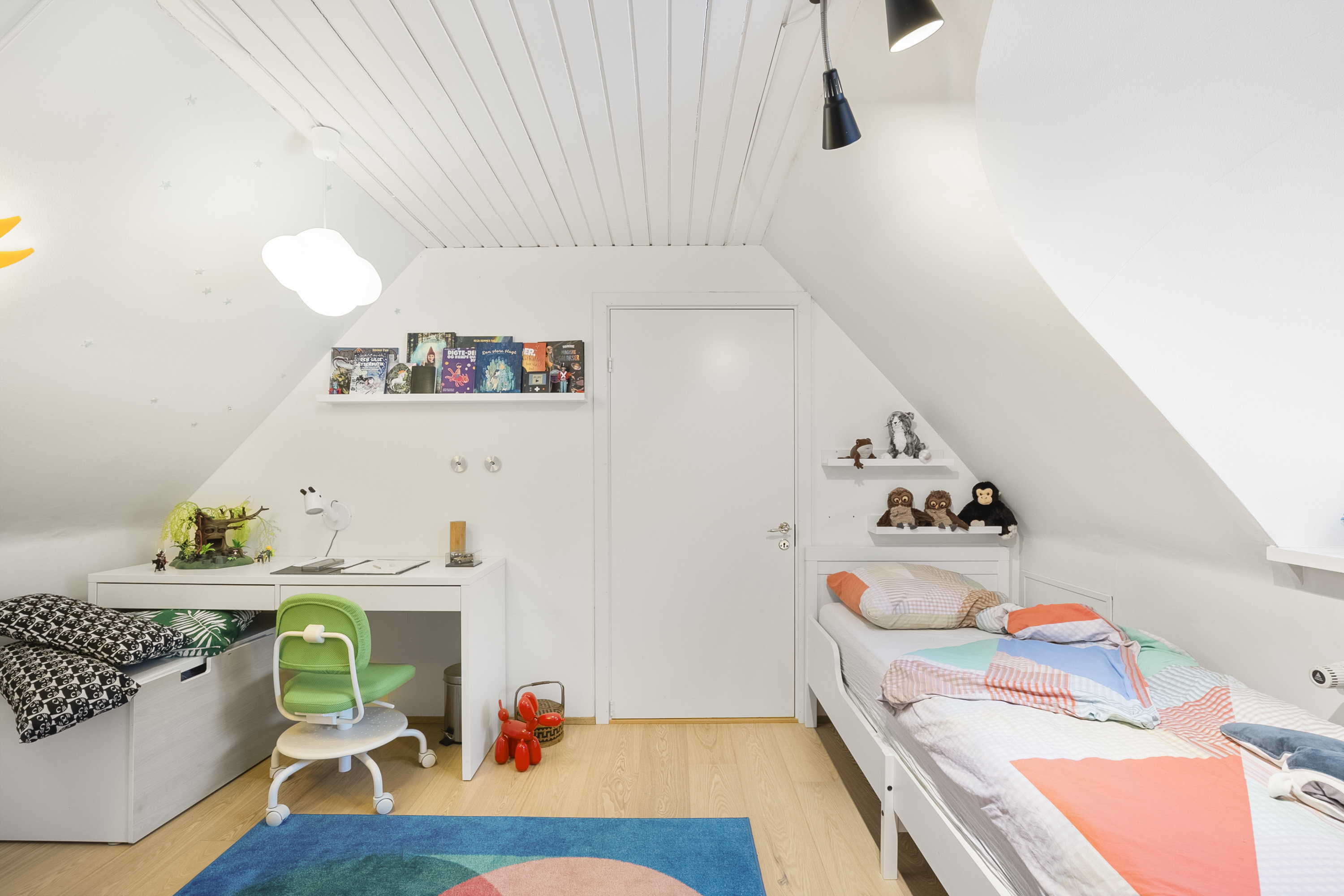 Fremhævet soveværelse billede i fuldskærmstilstand. Billede af Bakkevej 60, 5492 Vissenbjerg