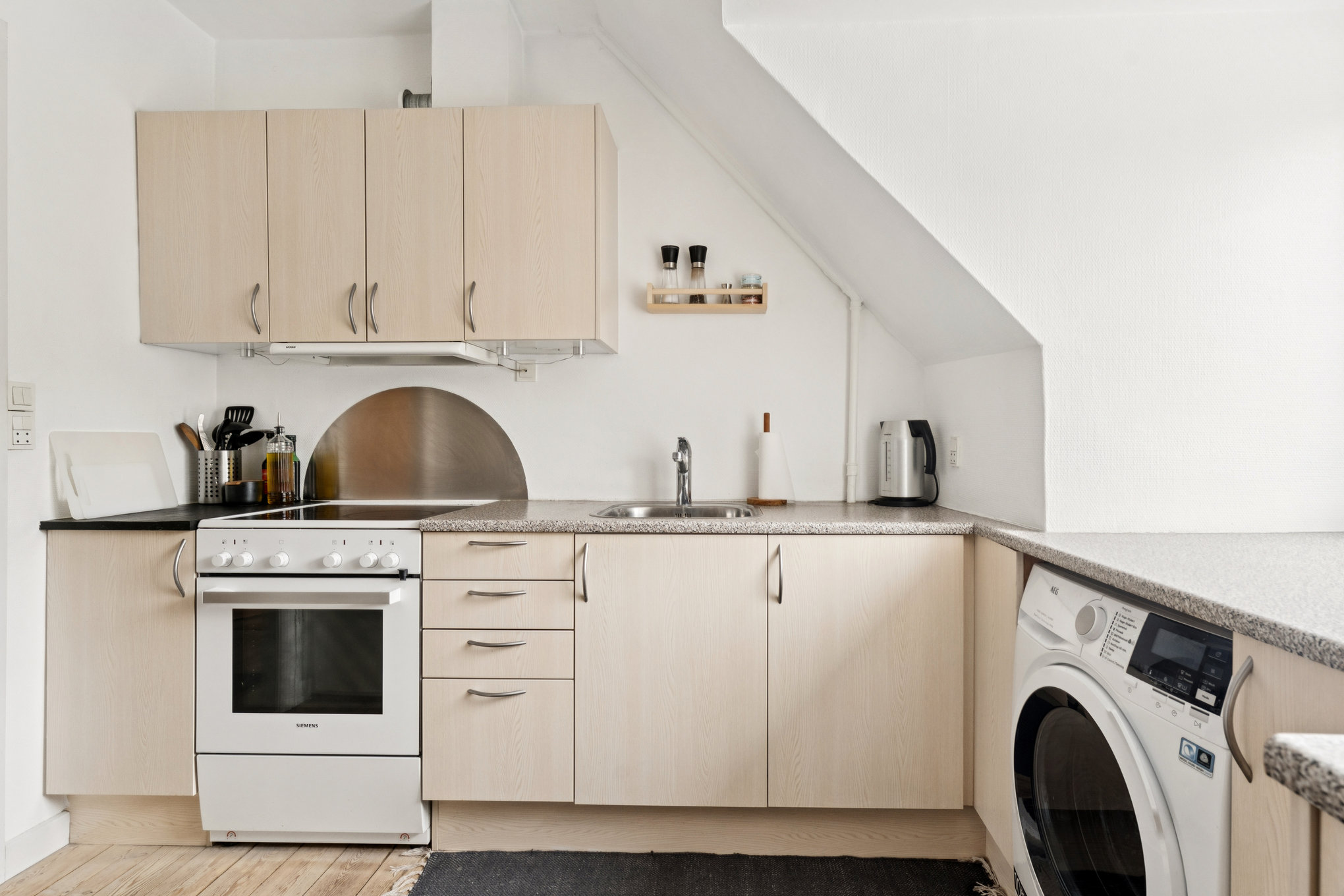 Fremhævet køkken billede i fuldskærmstilstand. Billede af Sjællandsgade 19, 4. tv., 8900 Randers C