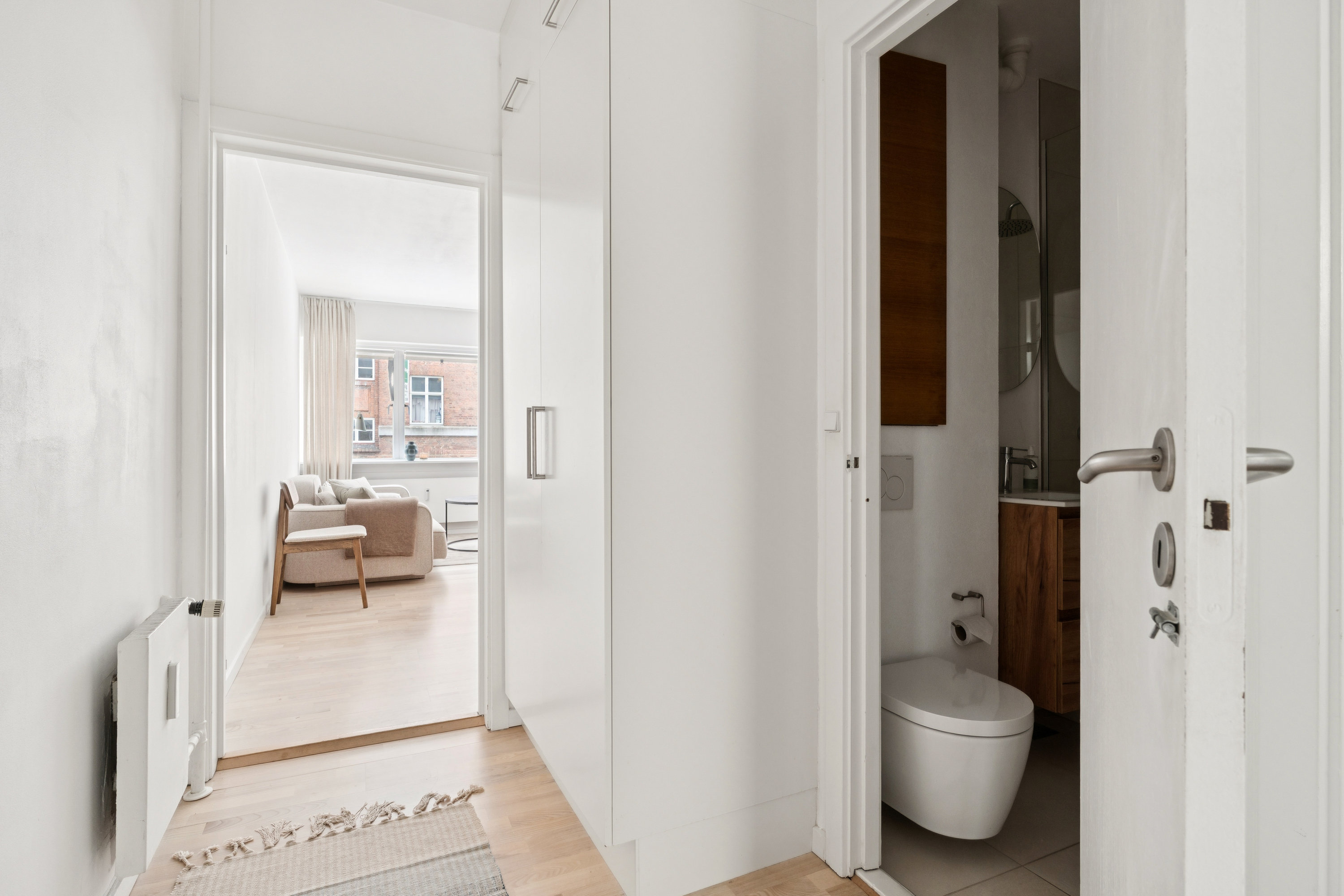 Fremhævet gang billede i fuldskærmstilstand. Billede af Halsskovgade 2, 1. 116., 2100 København Ø