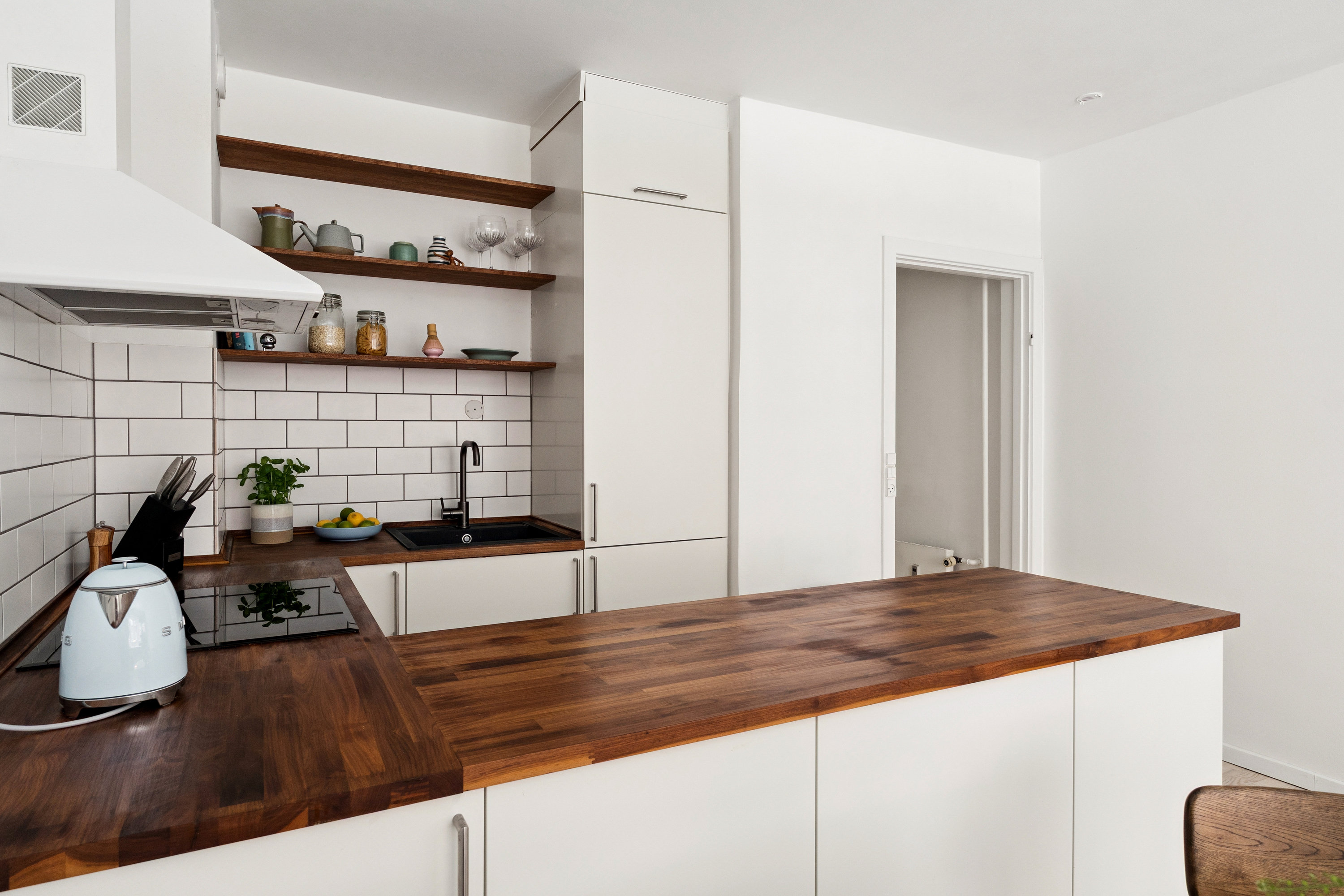 Fremhævet køkken billede i fuldskærmstilstand. Billede af Halsskovgade 2, 1. 116., 2100 København Ø