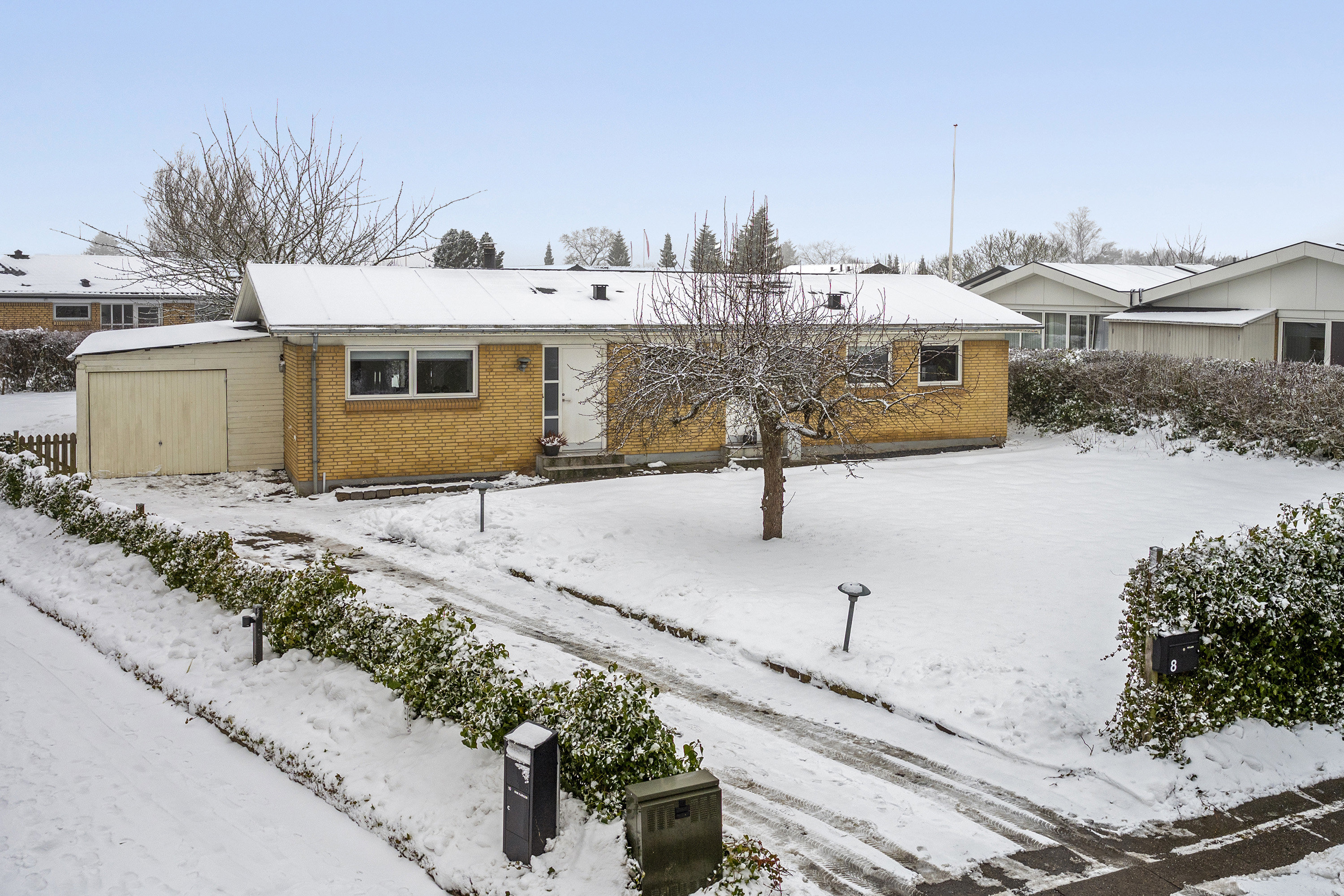 Fremhævet ejendommen billede i fuldskærmstilstand. Billede af Ørnstrupvej 8, 8700 Horsens