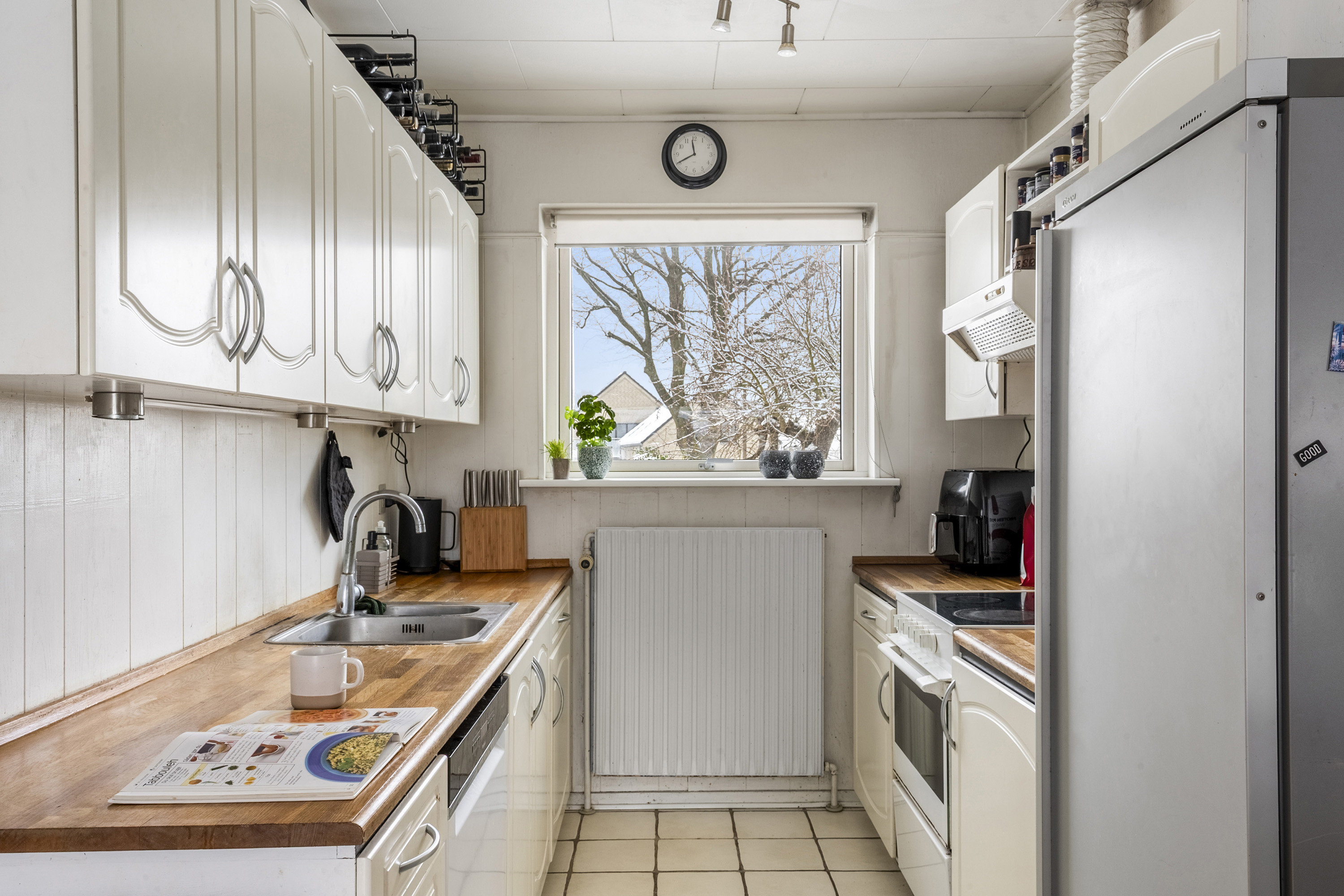 Fremhævet køkken billede i fuldskærmstilstand. Billede af Ørnstrupvej 8, 8700 Horsens