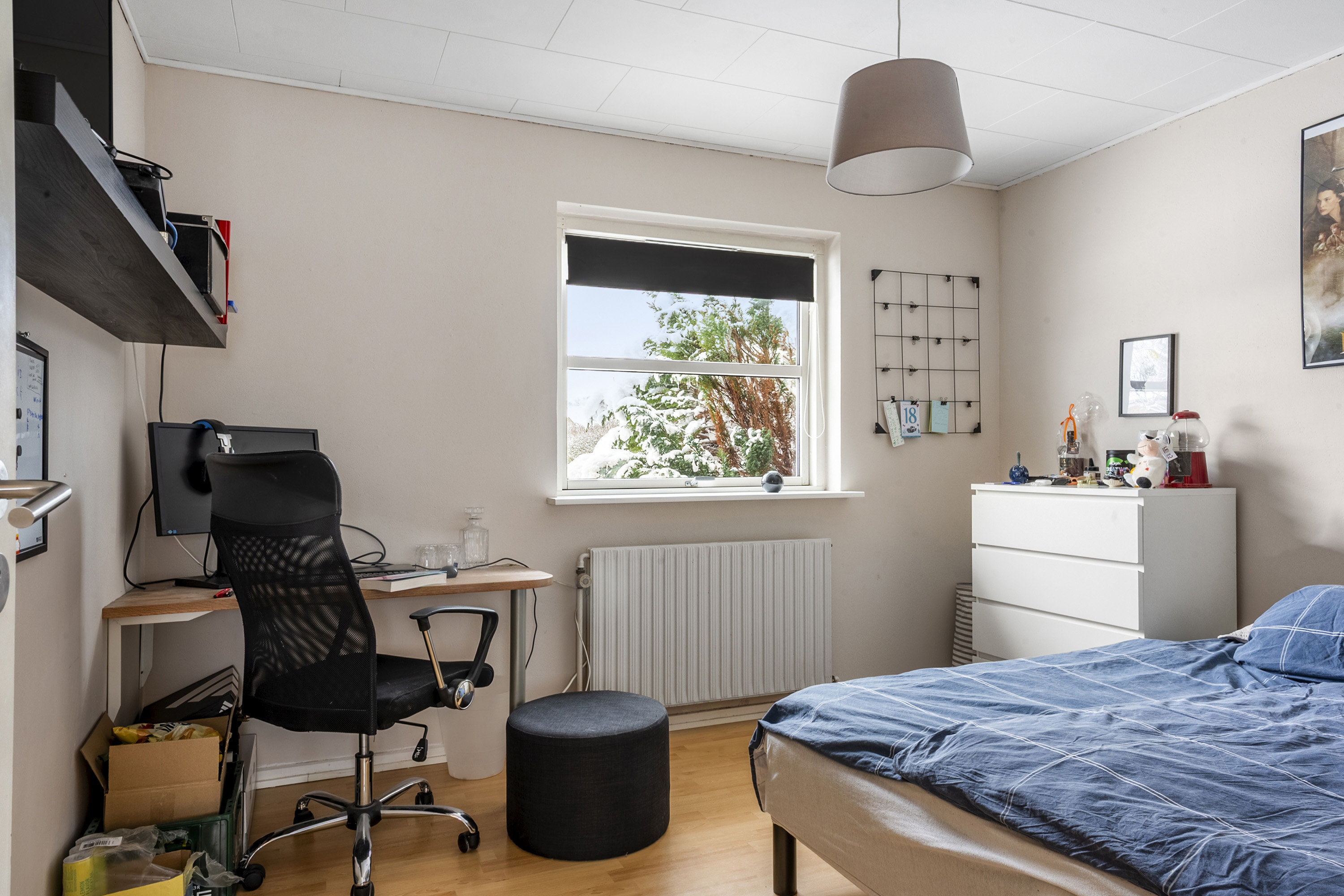 Fremhævet soveværelse billede i fuldskærmstilstand. Billede af Ørnstrupvej 8, 8700 Horsens