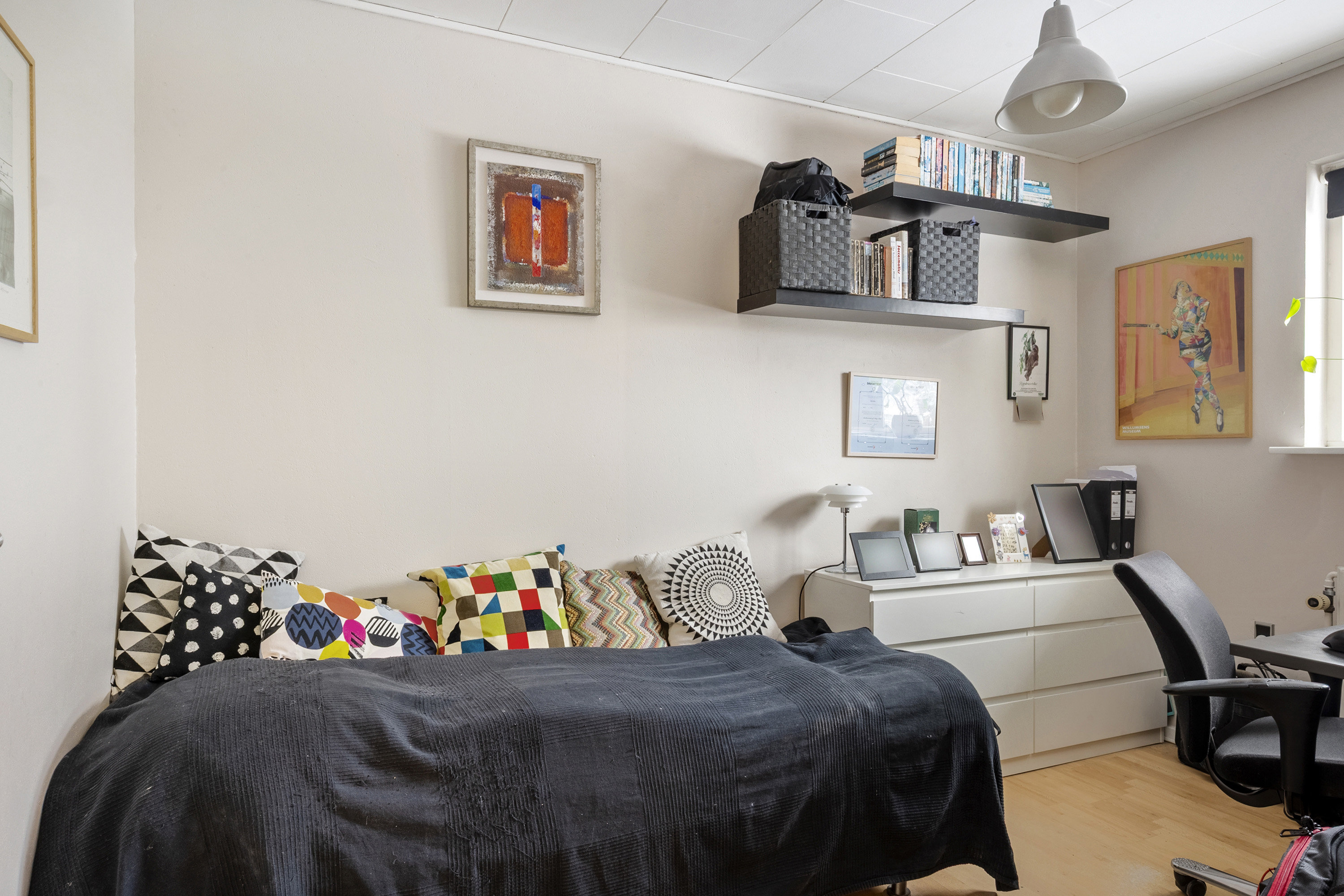 Fremhævet soveværelse billede i fuldskærmstilstand. Billede af Ørnstrupvej 8, 8700 Horsens