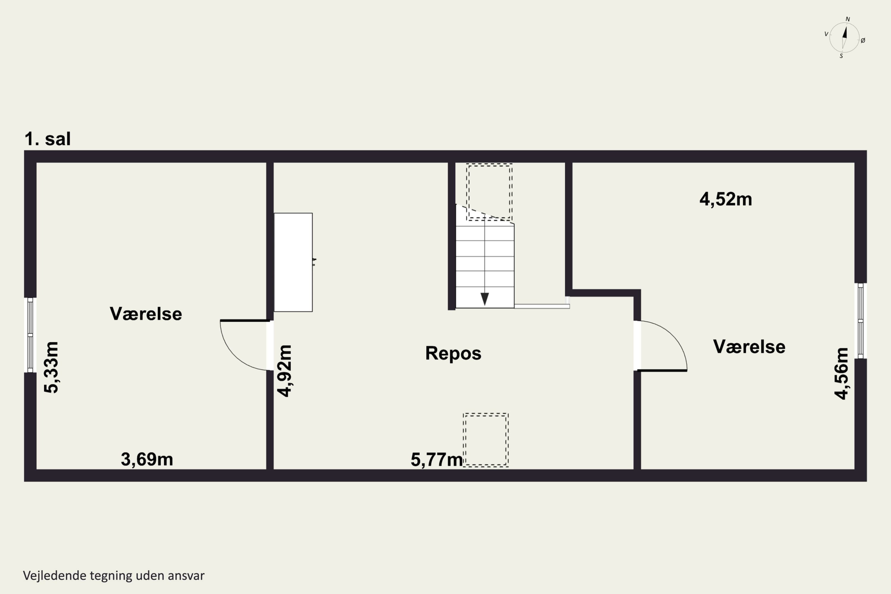 Plantegninger billede af Rugtvedvej 31, Forsinge, 4490 Jerslev Sjælland