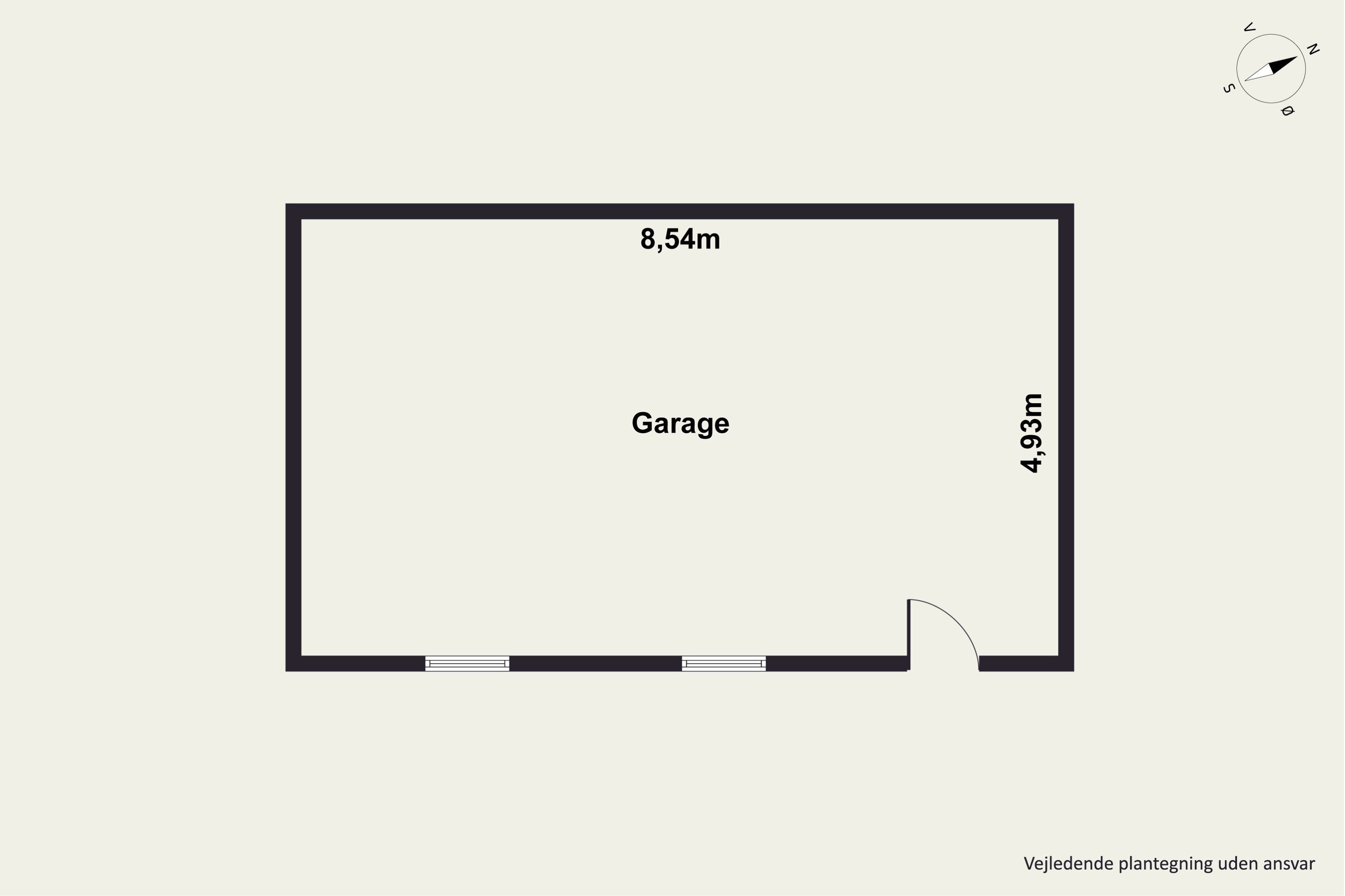 Plantegninger billede af Molsvej 62, Egens, 8410 Rønde