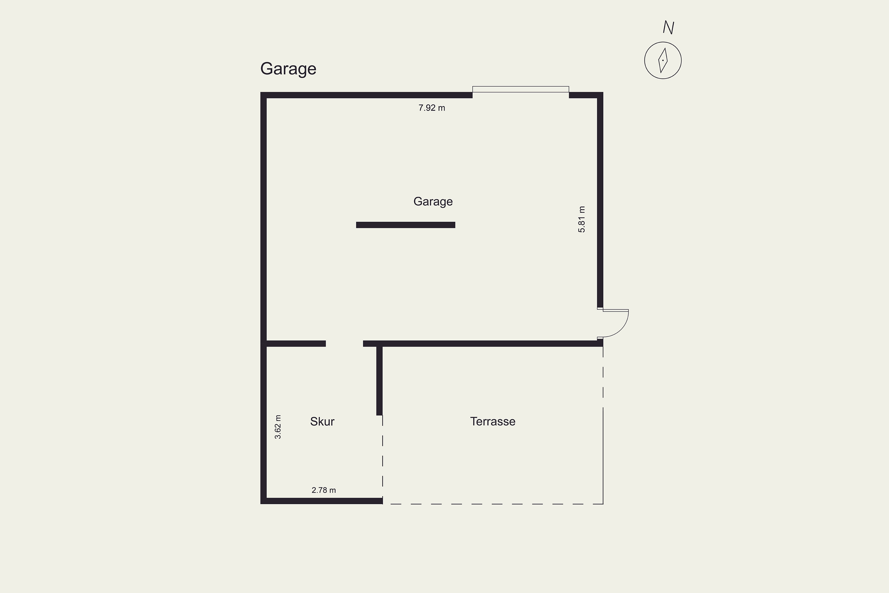 Plantegninger billede af Kærmarksvej 50, Birkelev, 6780 Skærbæk