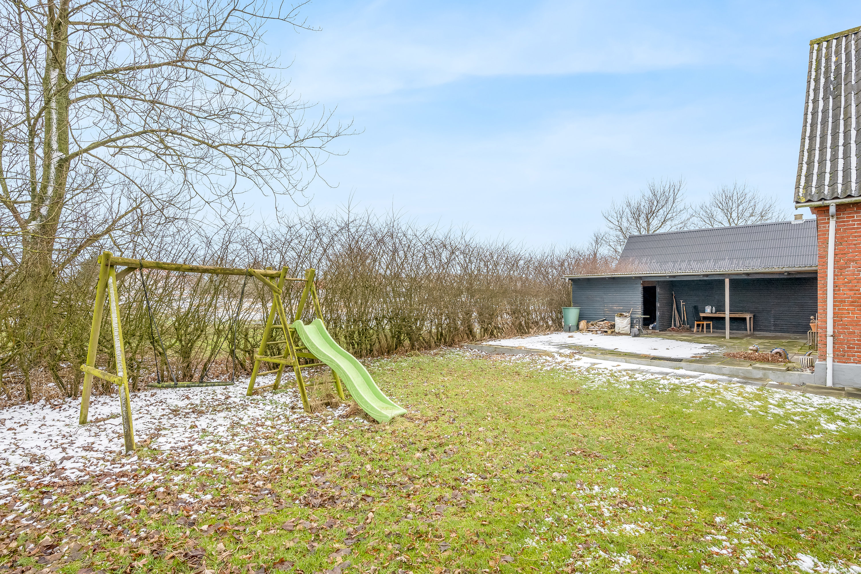 Fremhævet have billede i fuldskærmstilstand. Billede af Kærmarksvej 50, Birkelev, 6780 Skærbæk