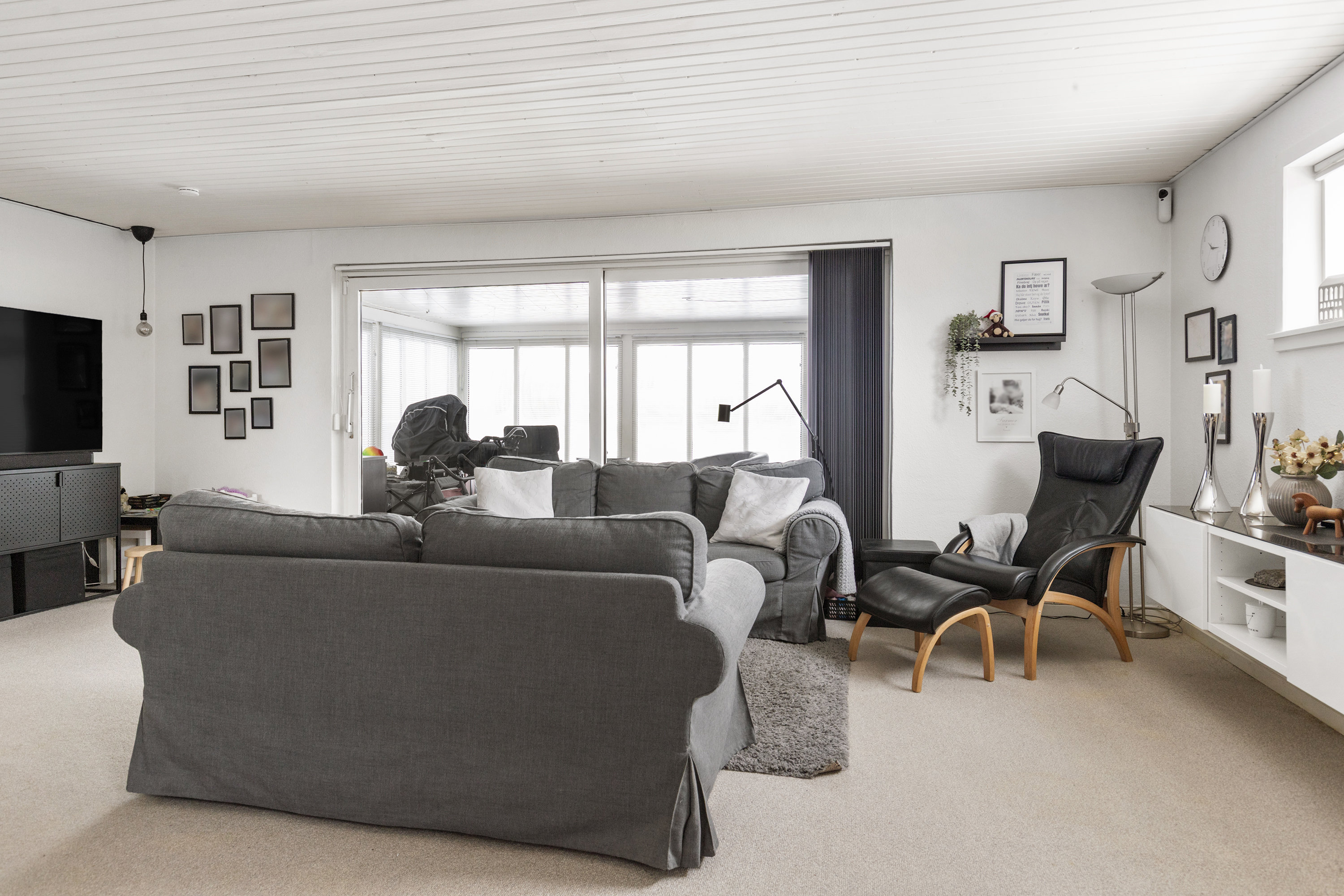 Fremhævet stue billede i fuldskærmstilstand. Billede af Brorsonsvej 19, 9490 Pandrup