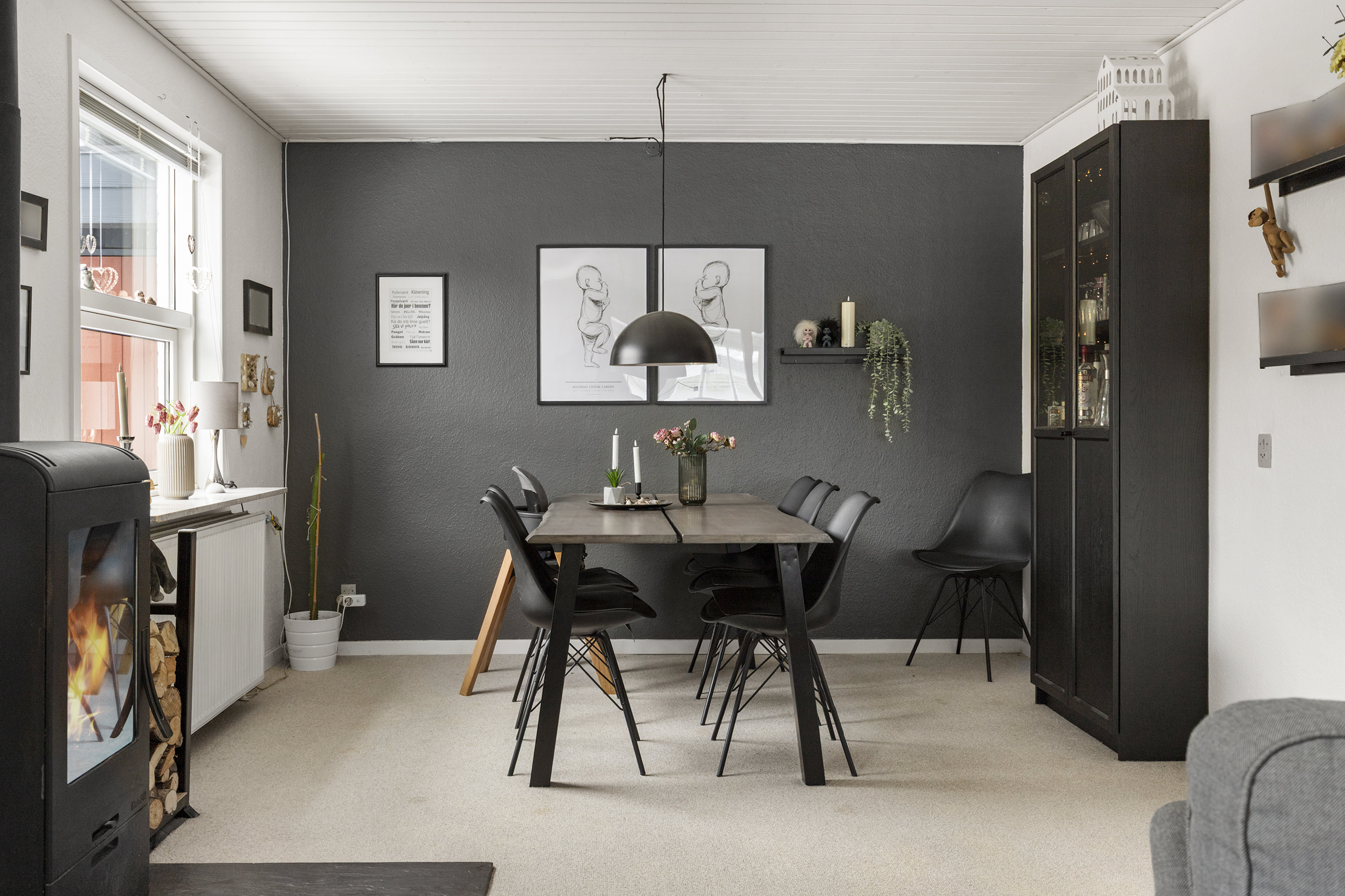 Fremhævet stue billede i fuldskærmstilstand. Billede af Brorsonsvej 19, 9490 Pandrup