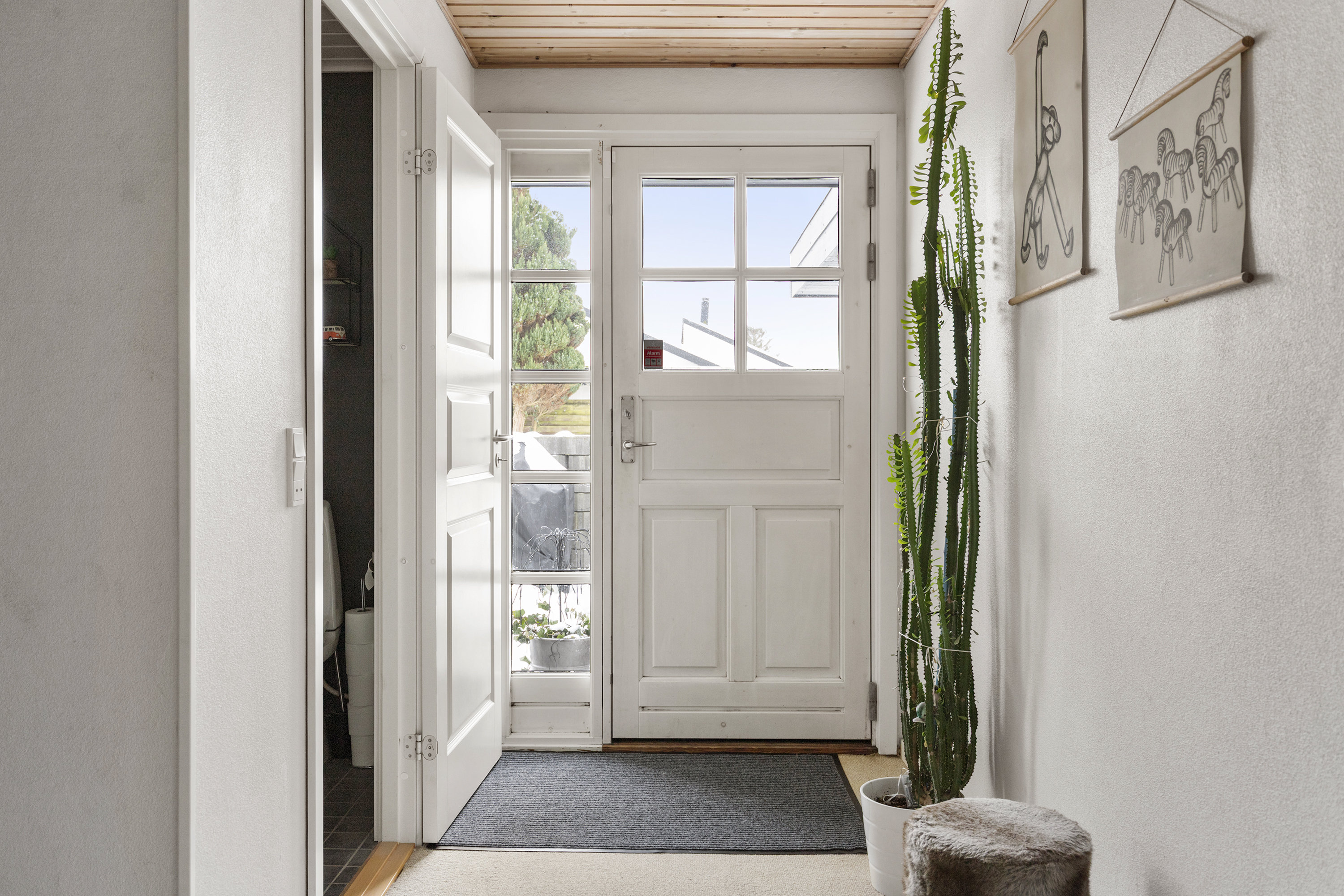 Fremhævet entré billede i fuldskærmstilstand. Billede af Brorsonsvej 19, 9490 Pandrup