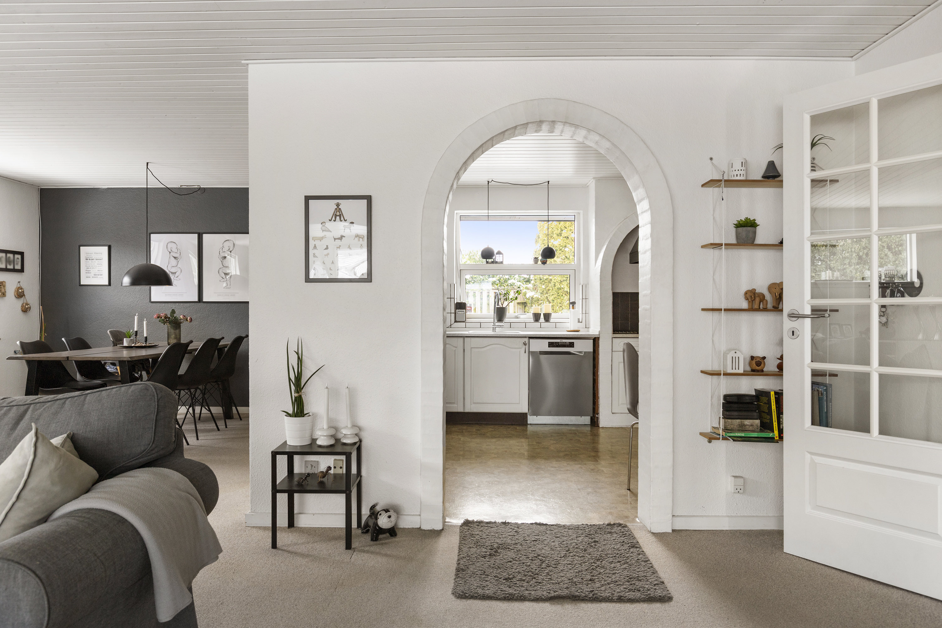 Fremhævet stue billede i fuldskærmstilstand. Billede af Brorsonsvej 19, 9490 Pandrup