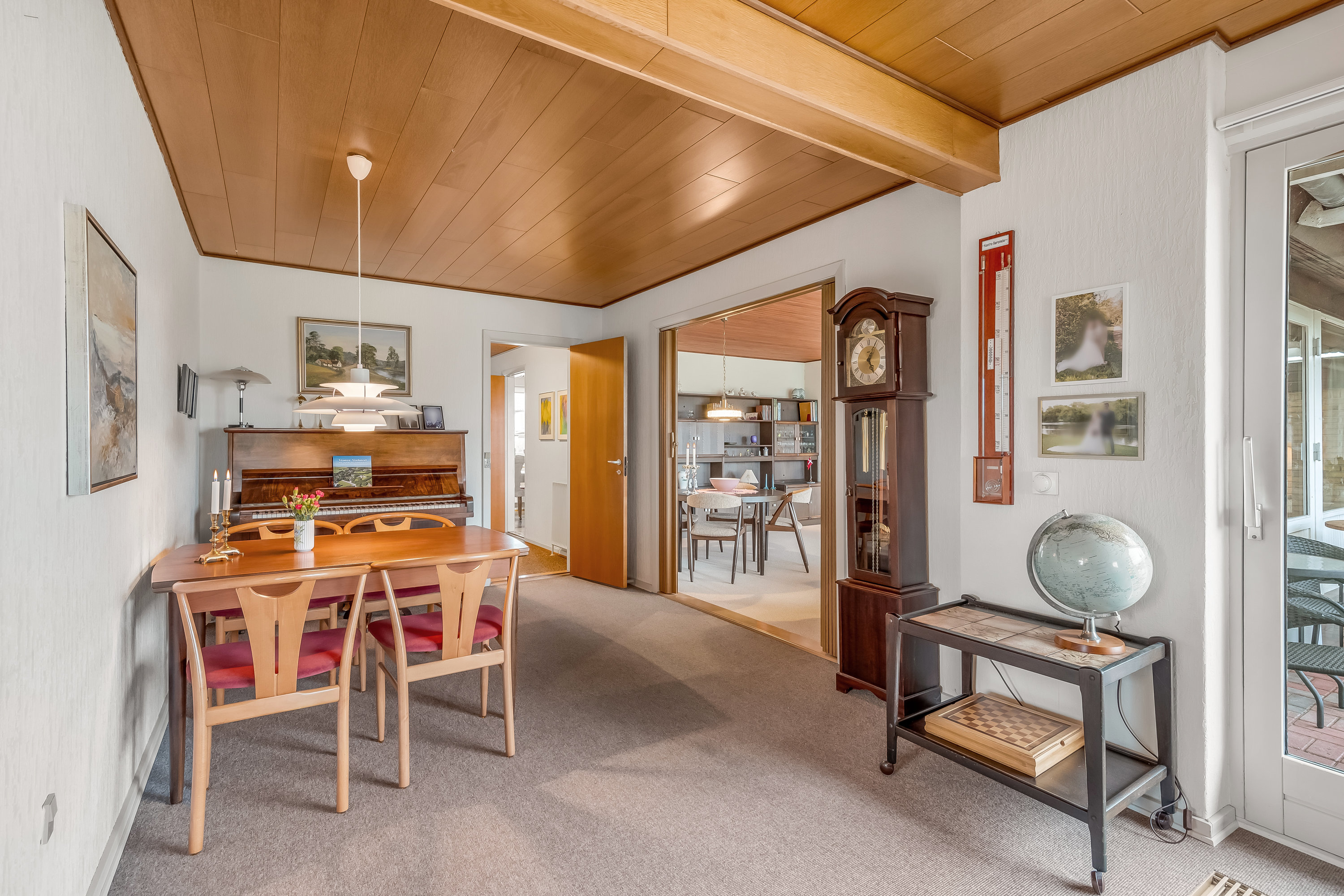 Fremhævet stue billede i fuldskærmstilstand. Billede af Skrænten 47, 6870 Ølgod