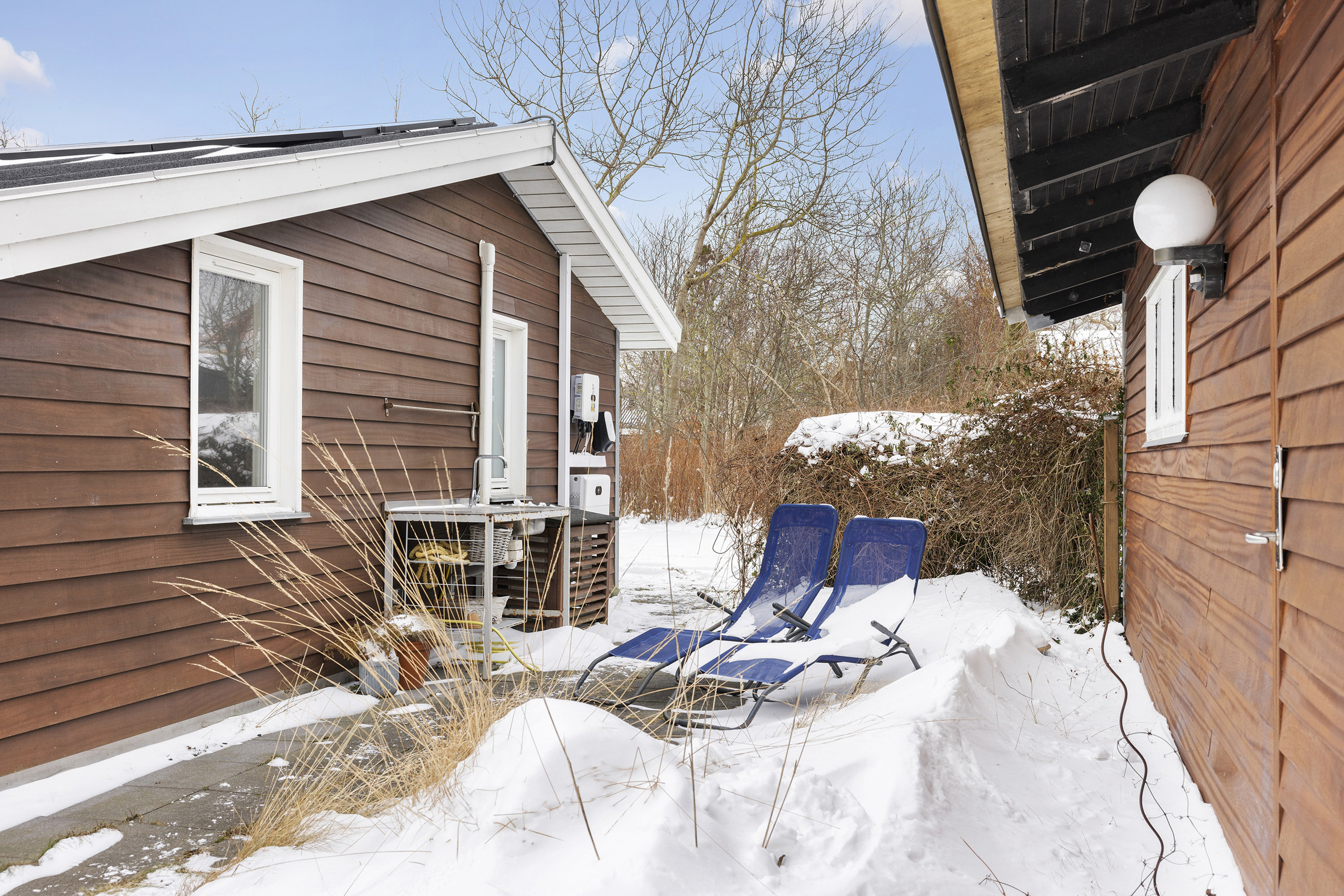 Fremhævet terrasse billede i fuldskærmstilstand. Billede af Rughaven 15A, 9970 Strandby