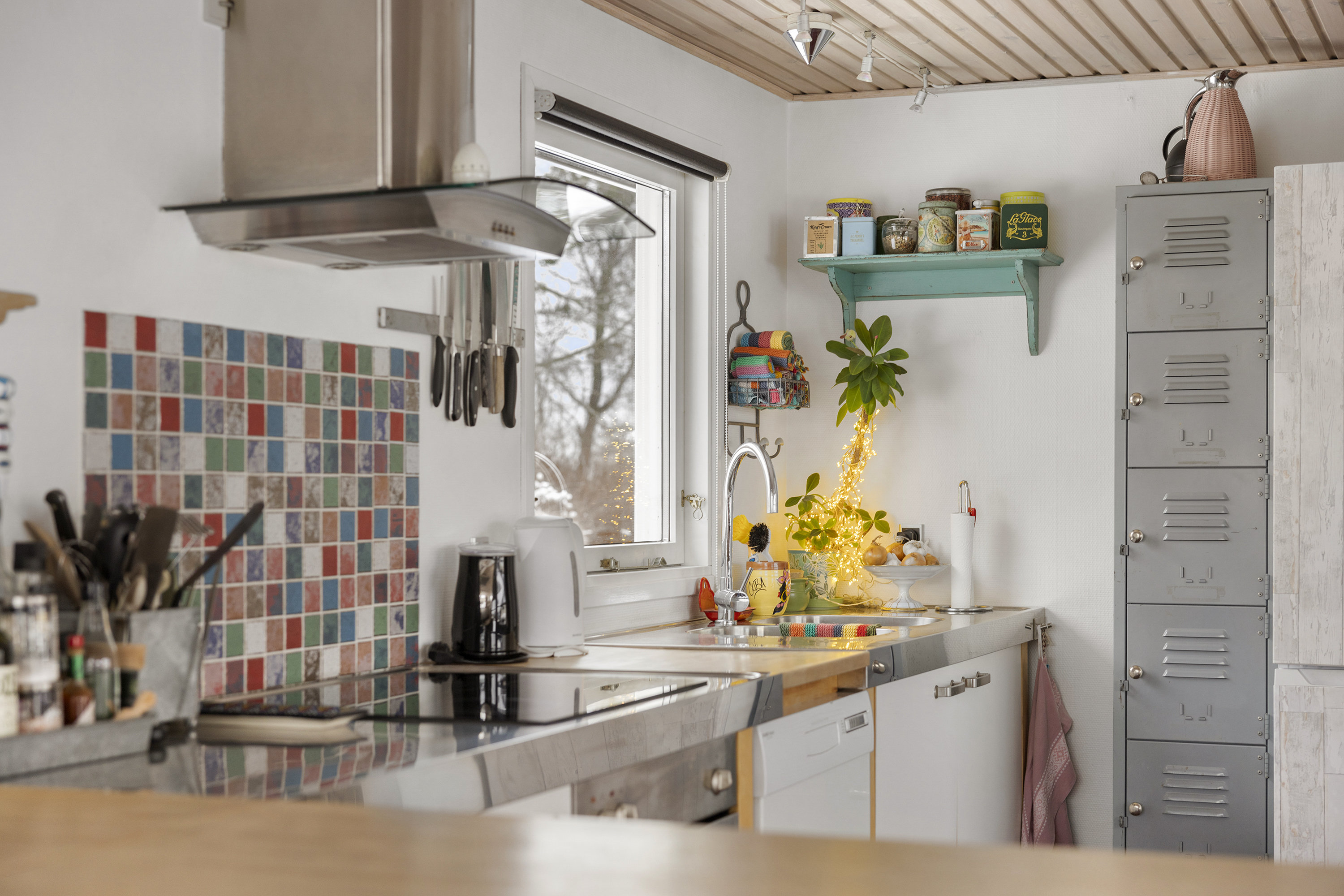 Fremhævet køkken billede i fuldskærmstilstand. Billede af Rughaven 15A, 9970 Strandby