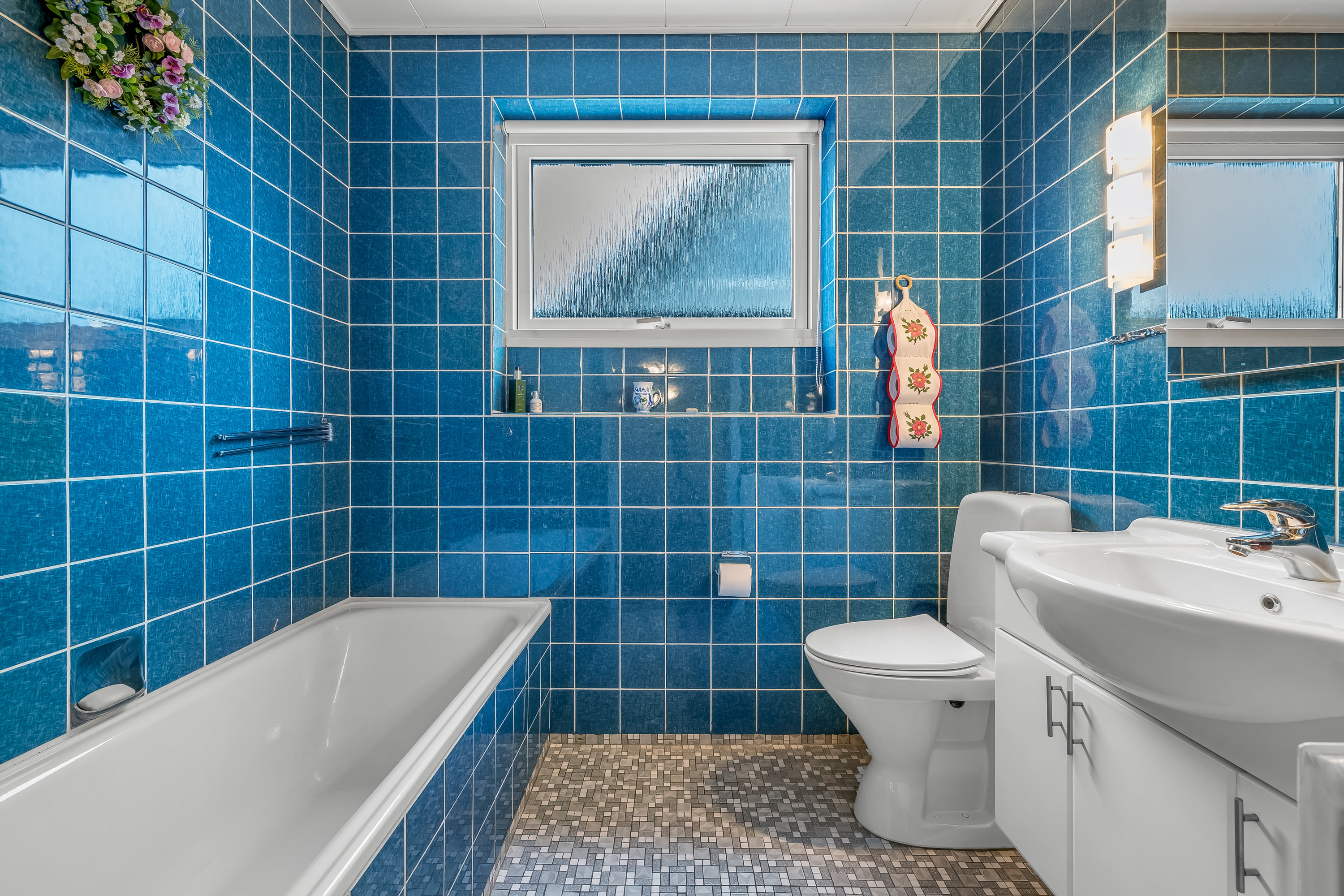 Fremhævet badeværelse billede i fuldskærmstilstand. Billede af Skrænten 47, 6870 Ølgod