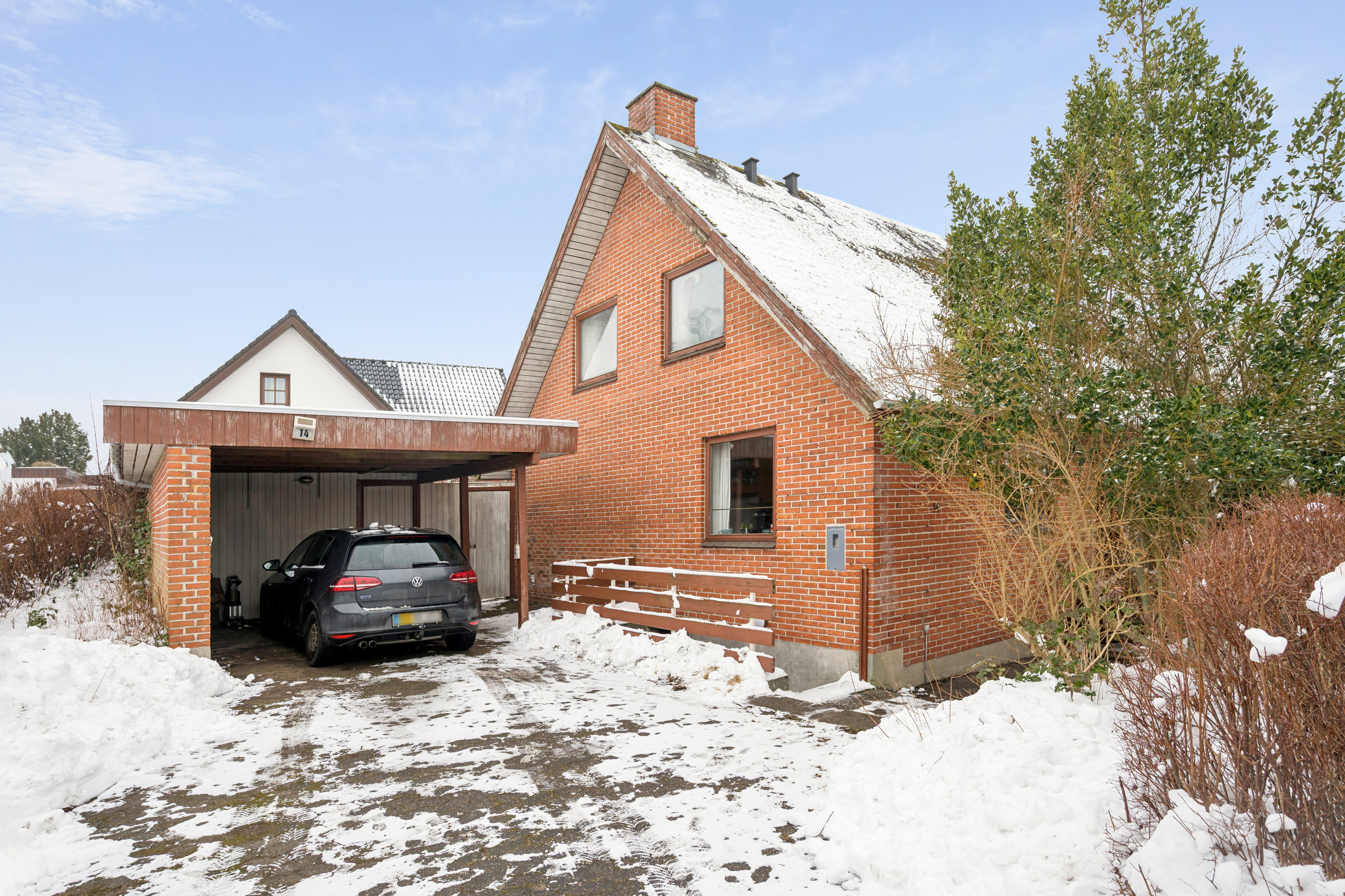 Fremhævet andet billede i fuldskærmstilstand. Billede af Miravej 14, Søften, 8382 Hinnerup