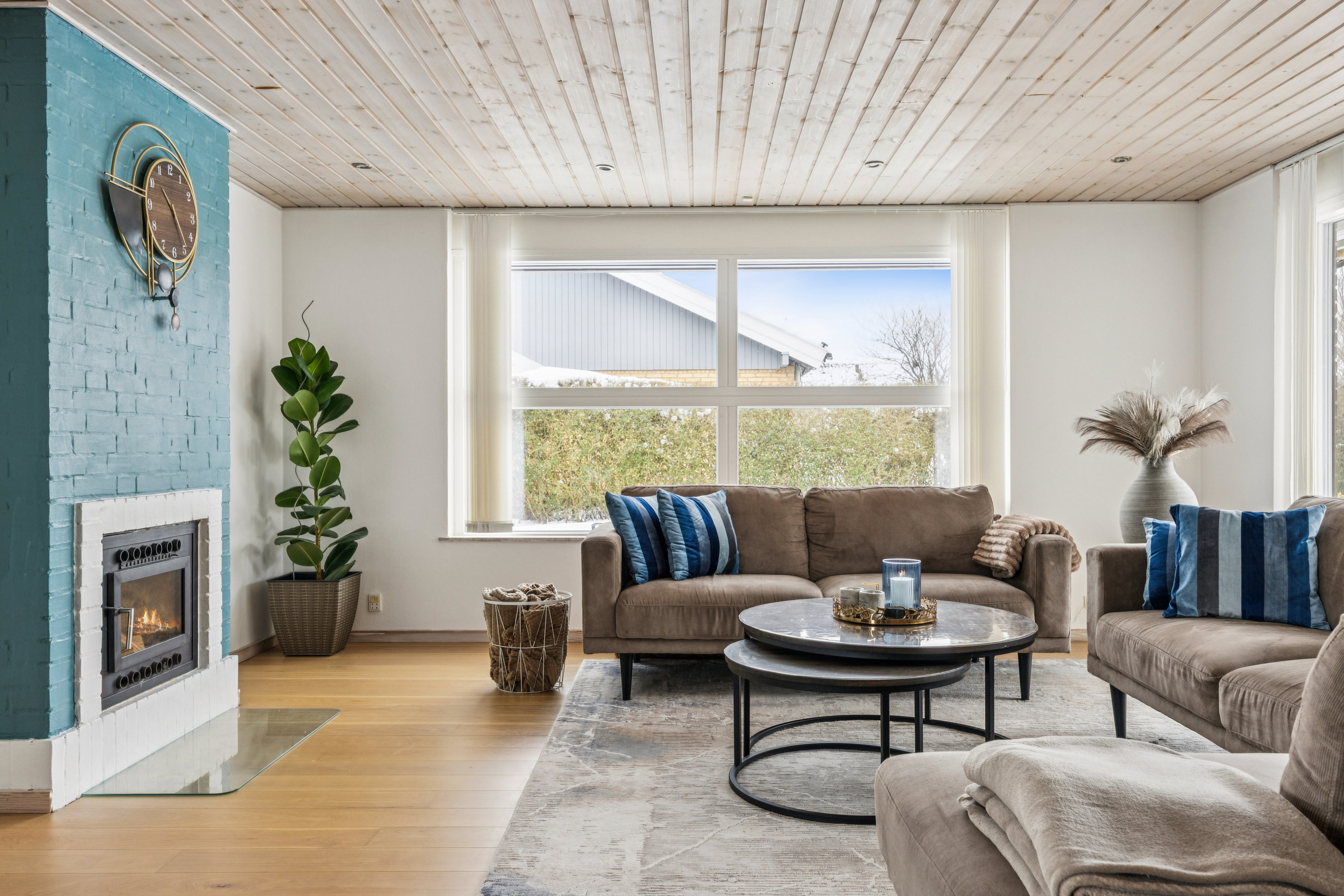 Fremhævet stue billede i fuldskærmstilstand. Billede af Sognevej 36, Valløby, 4600 Køge