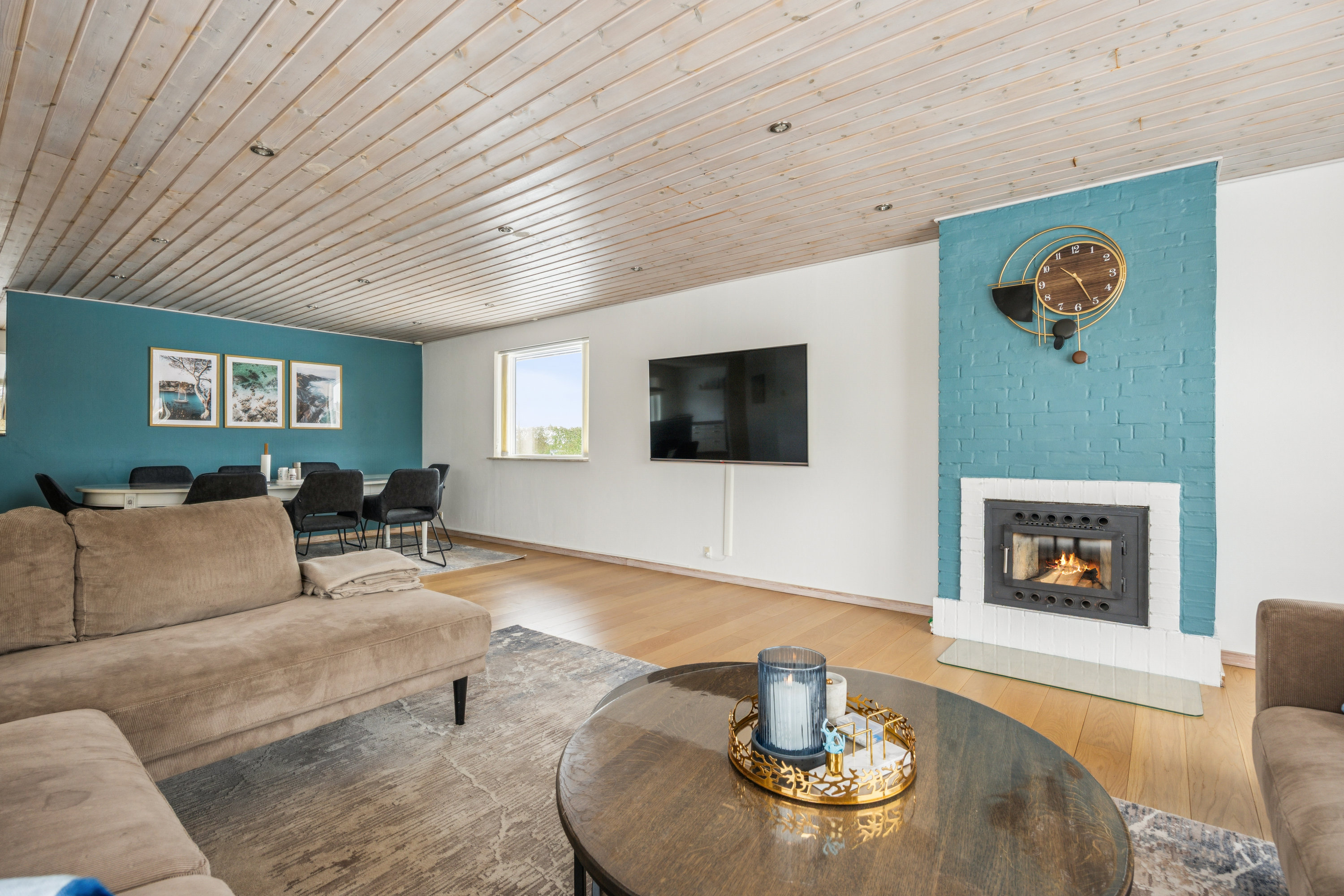 Fremhævet stue billede i fuldskærmstilstand. Billede af Sognevej 36, Valløby, 4600 Køge