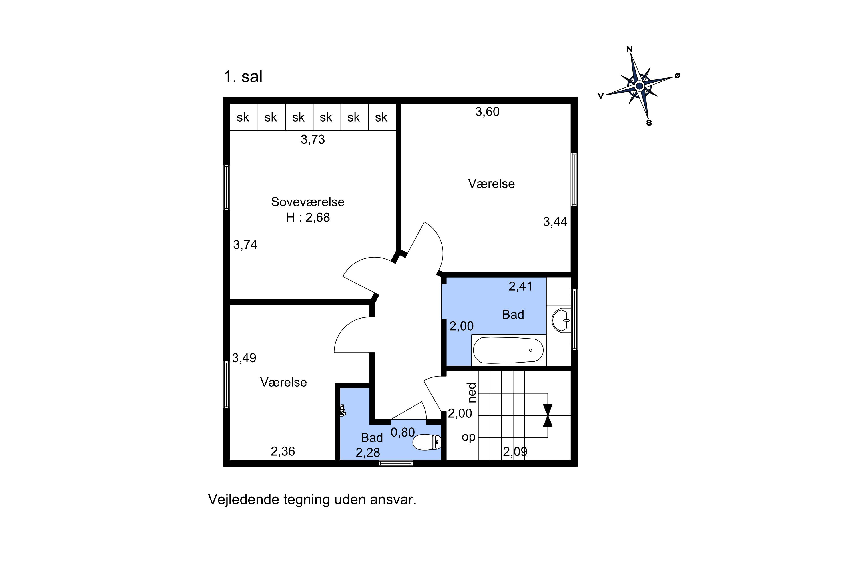 Plantegninger billede af Schleppegrellsgade 12, 9000 Aalborg