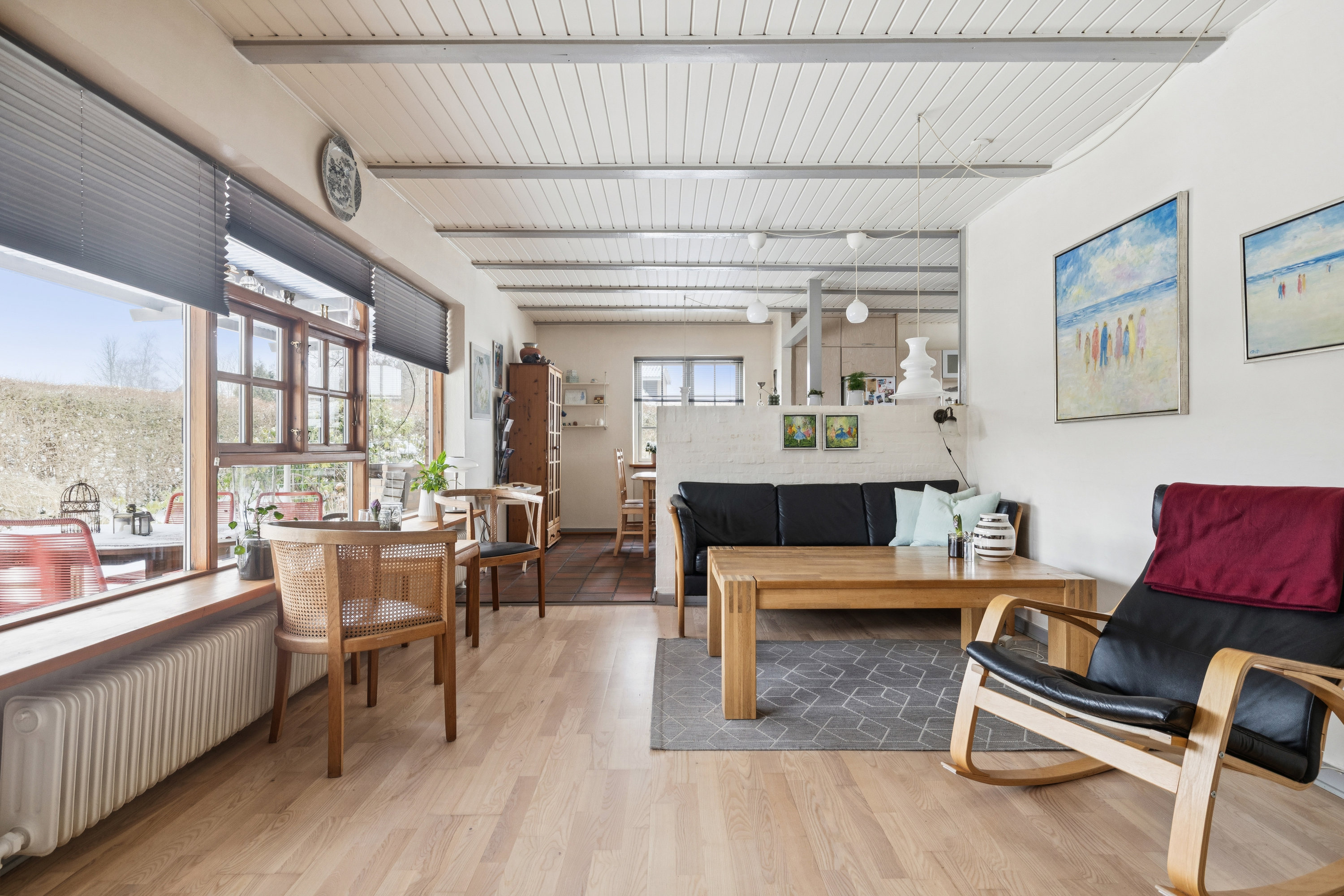 Fremhævet stue billede i fuldskærmstilstand. Billede af Gl. Romaltvej 12, 8960 Randers SØ