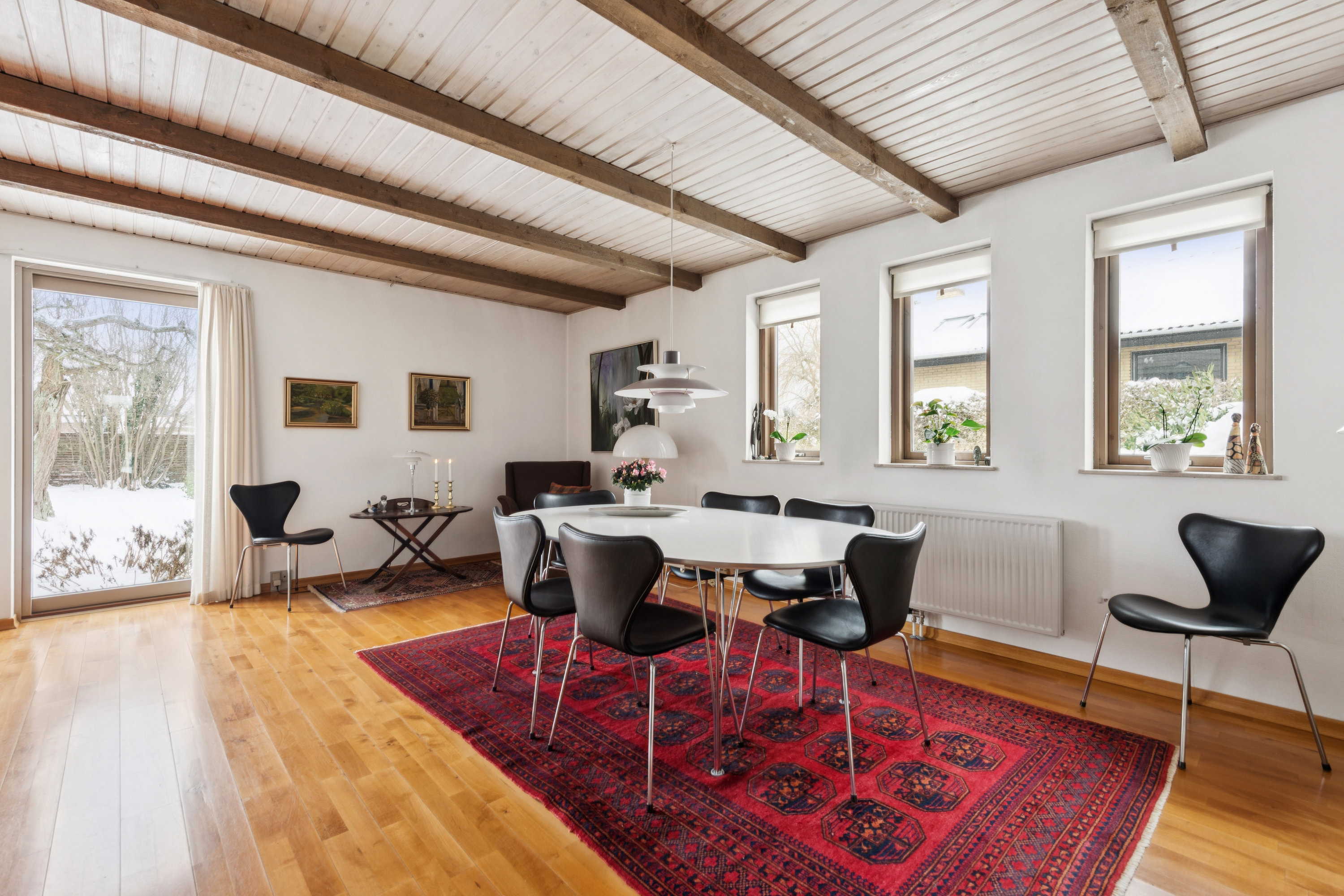 Fremhævet stue billede i fuldskærmstilstand. Billede af Strandlyst Alle 19, 2670 Greve