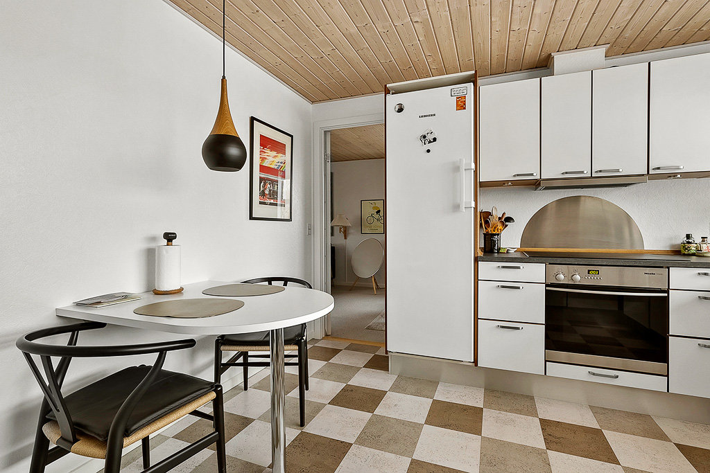 Fremhævet køkken billede i fuldskærmstilstand. Billede af Bøgevej 1, Frølunde, 4220 Korsør