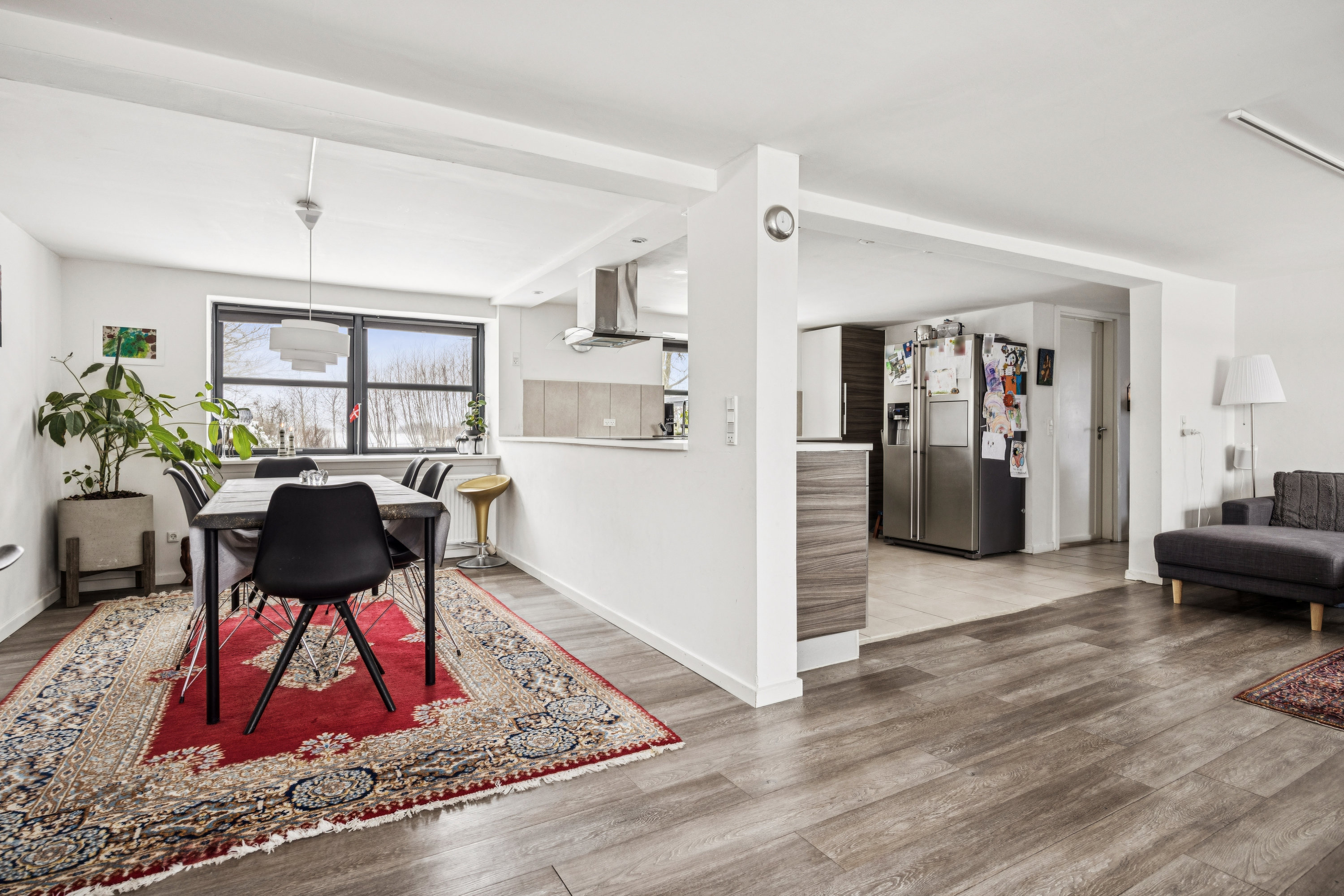 Fremhævet stue billede i fuldskærmstilstand. Billede af Halsvej 34, Rærup, 9310 Vodskov