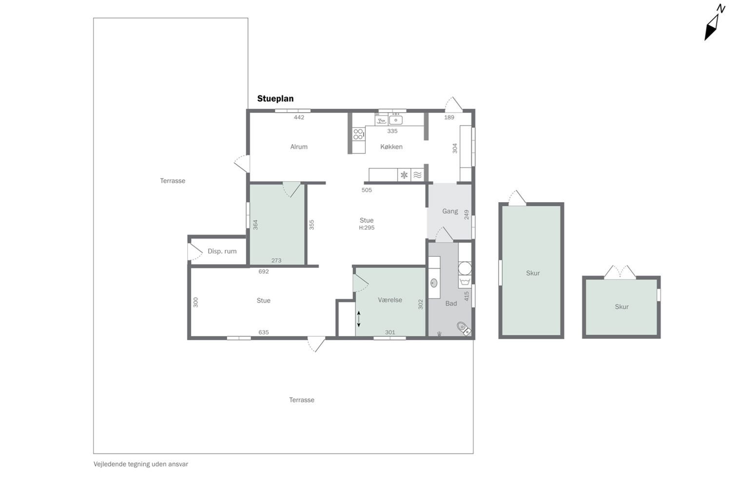 Plantegninger billede af Drosselvej 4, Gundestrup, 4571 Grevinge
