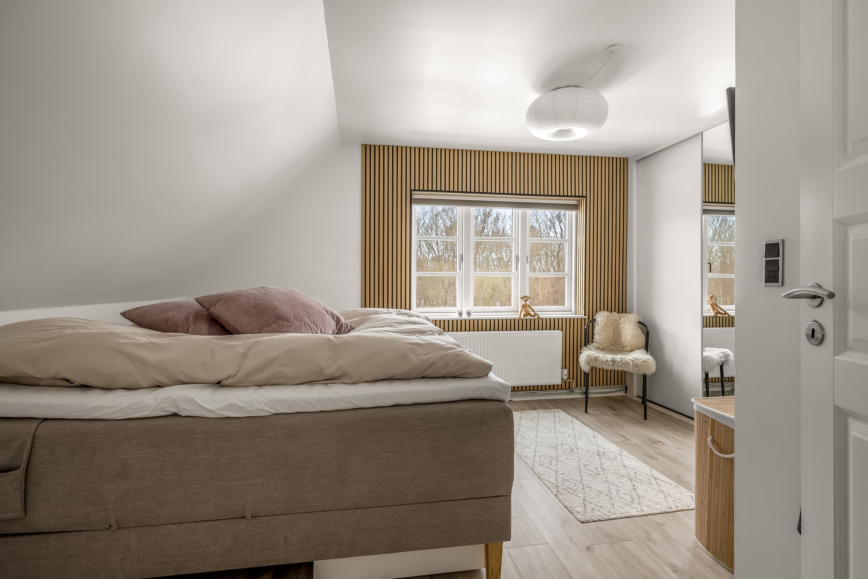 Fremhævet soveværelse billede i fuldskærmstilstand. Billede af Kildevej 18, 7500 Holstebro