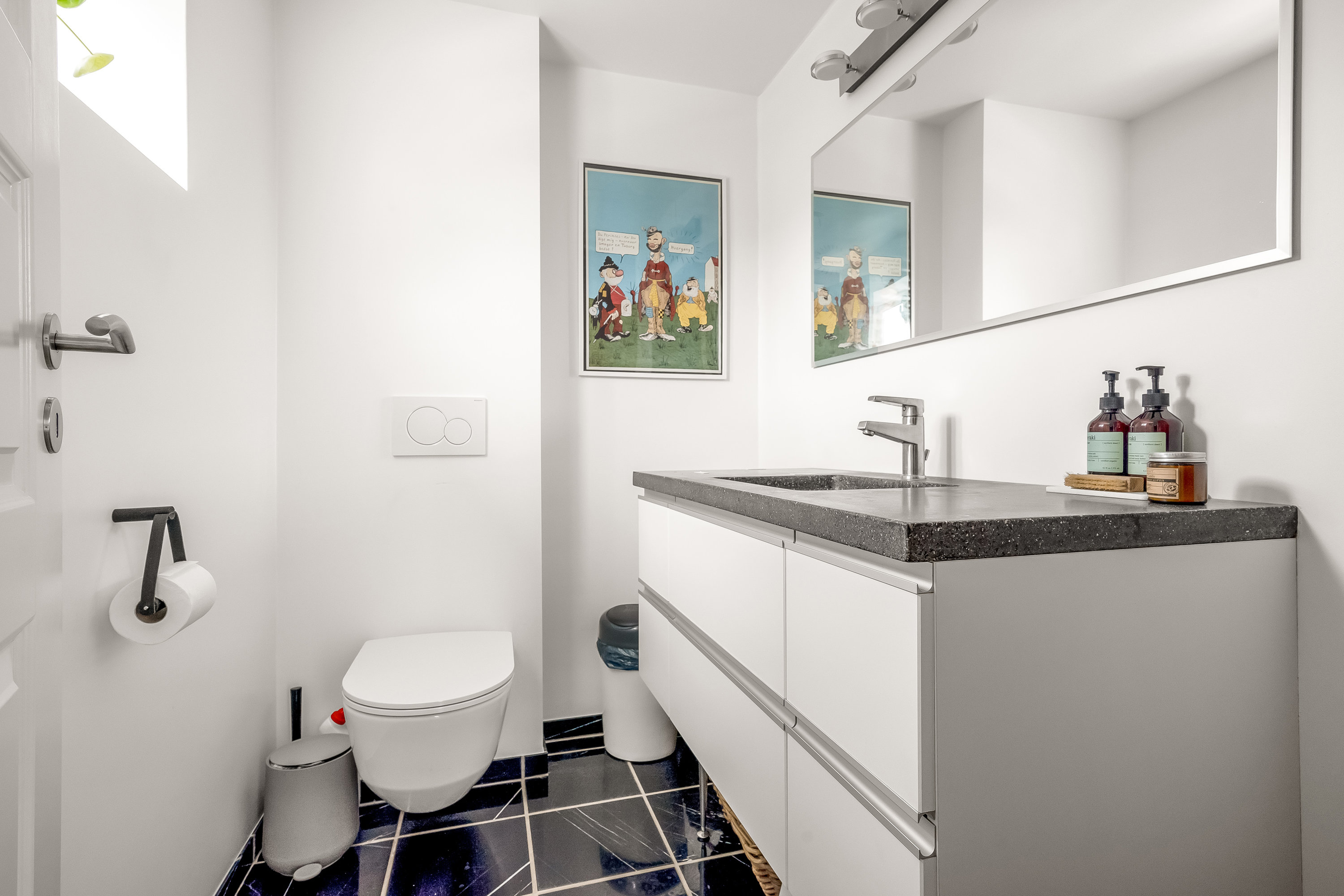 Fremhævet toilet billede i fuldskærmstilstand. Billede af Kildevej 18, 7500 Holstebro