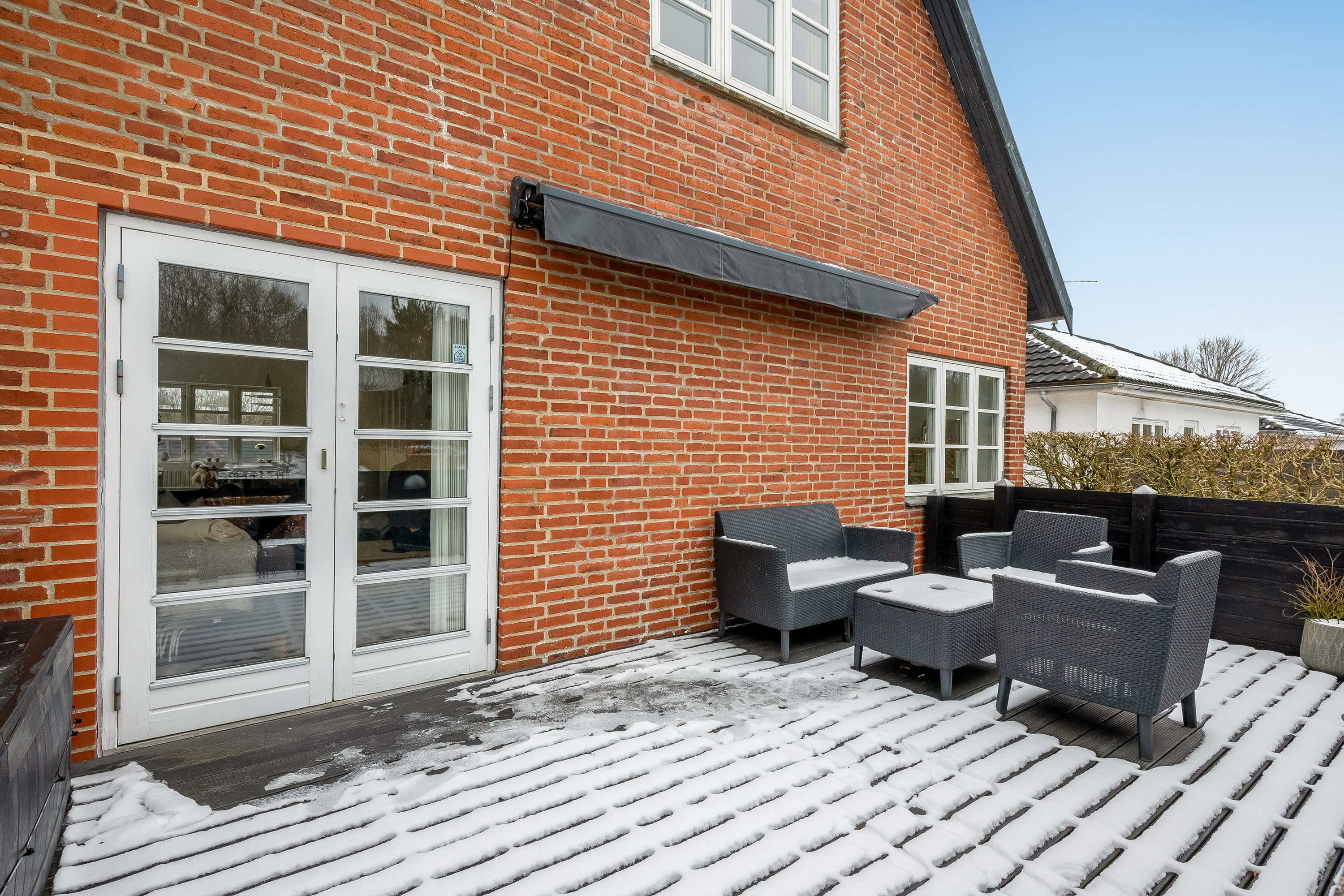 Fremhævet terrasse billede i fuldskærmstilstand. Billede af Kildevej 18, 7500 Holstebro