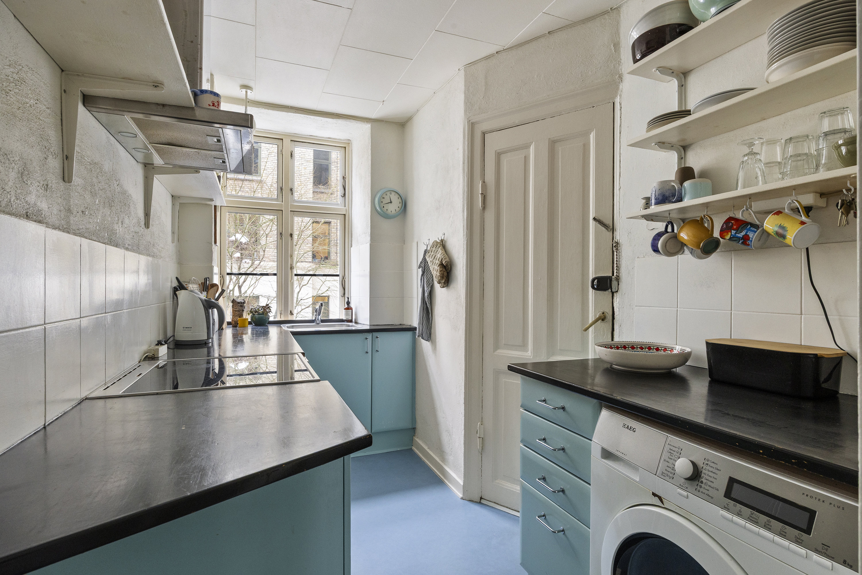 Fremhævet køkken billede i fuldskærmstilstand. Billede af Nørrebrogade 205, st.. tv., 2200 København N