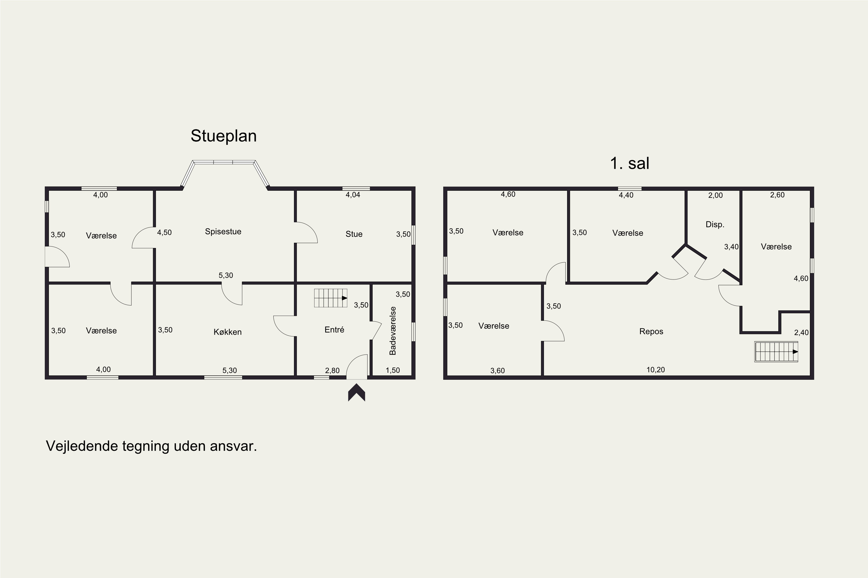 Plantegninger billede af Ålskovvej 10, Ålskov, 7830 Vinderup