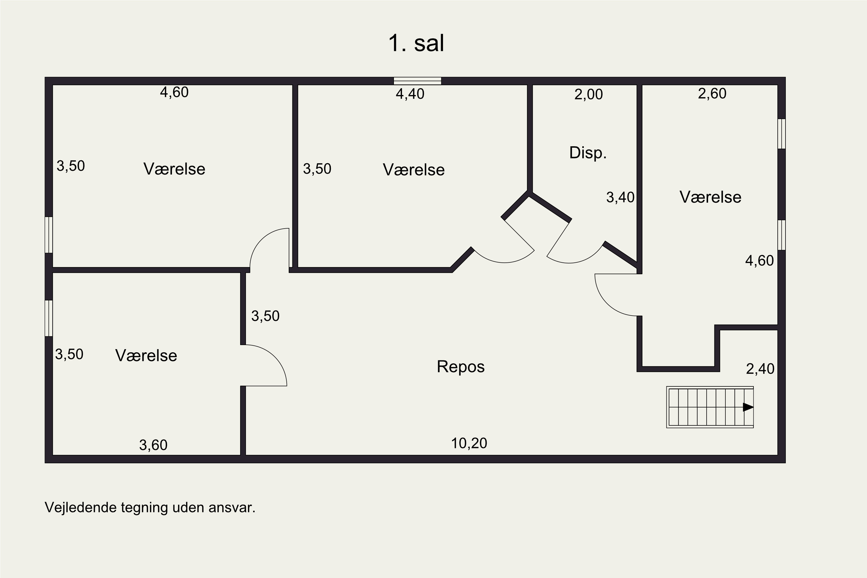 Plantegninger billede af Ålskovvej 10, Ålskov, 7830 Vinderup