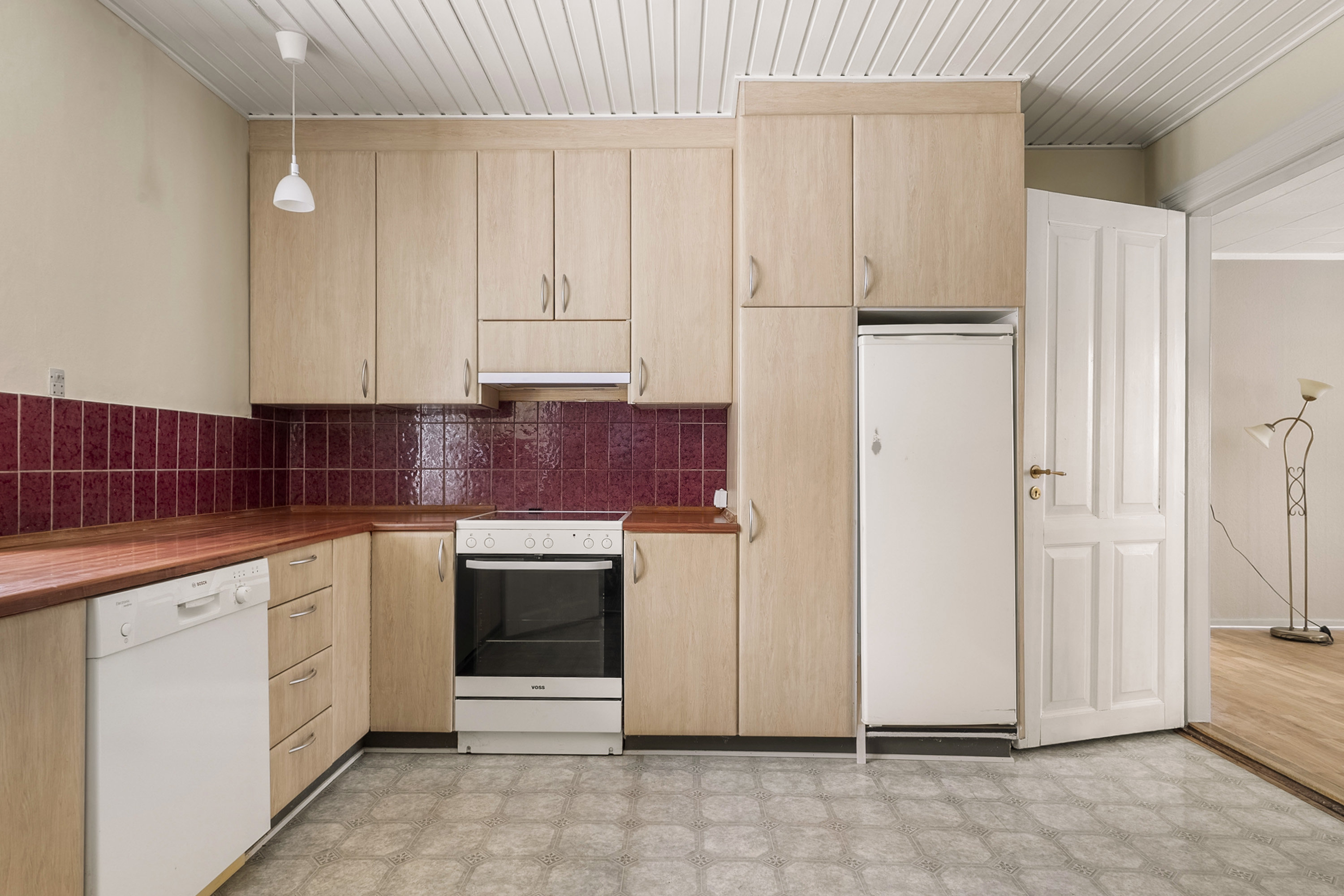 Fremhævet køkken billede i fuldskærmstilstand. Billede af Stouby Møllevej 7, 7140 Stouby