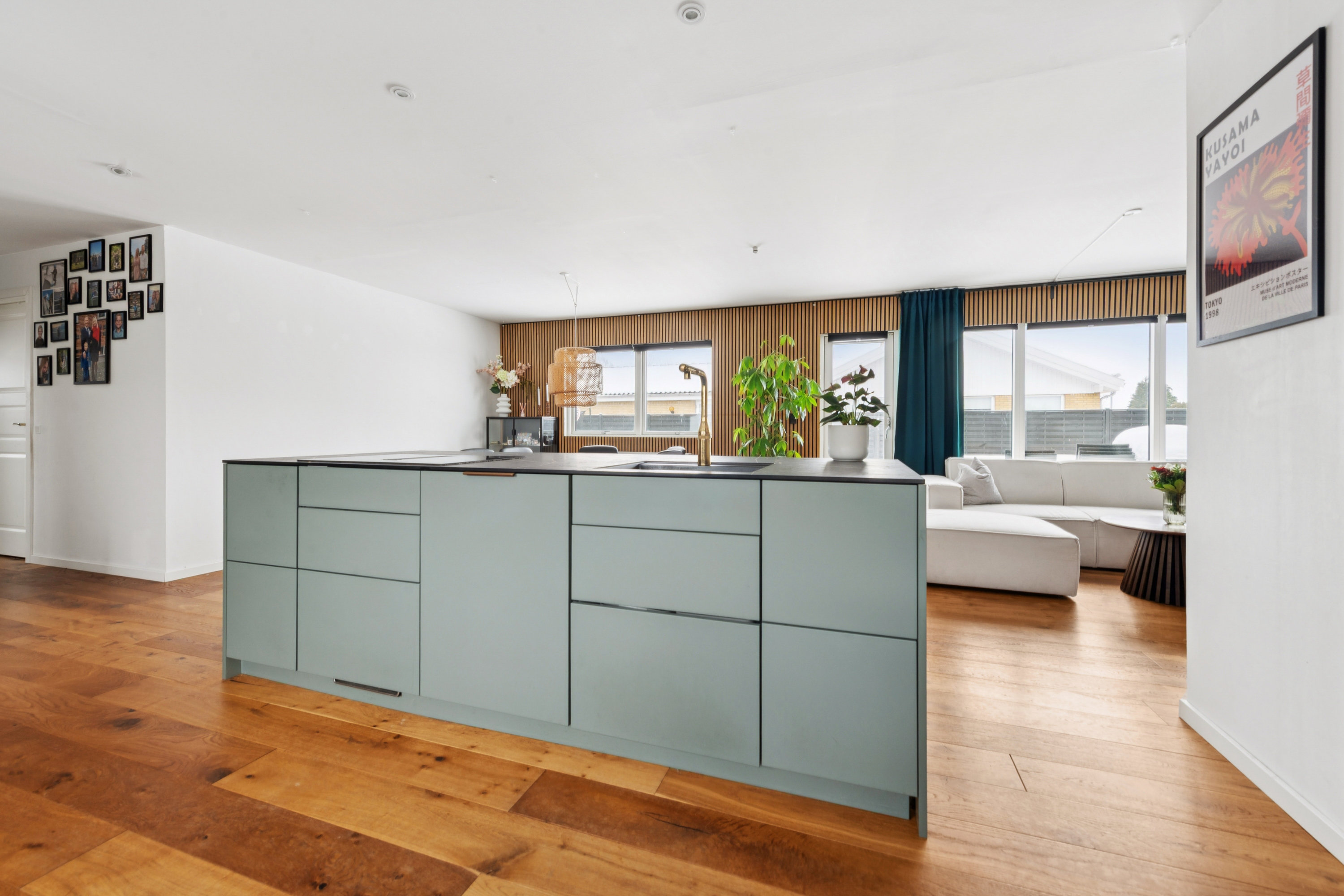 Fremhævet køkken billede i fuldskærmstilstand. Billede af Stolpeager 6, 2670 Greve