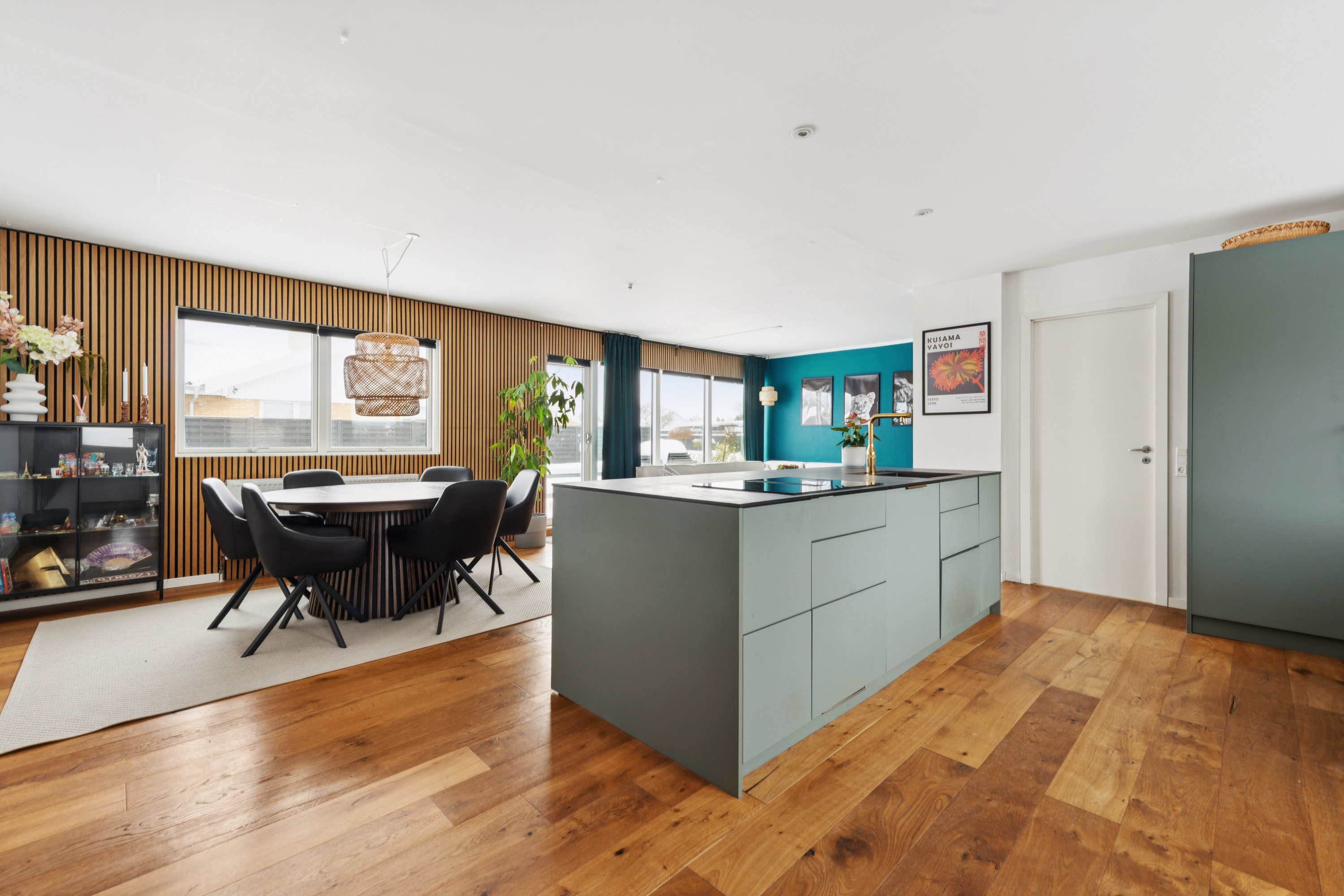 Fremhævet køkken billede i fuldskærmstilstand. Billede af Stolpeager 6, 2670 Greve