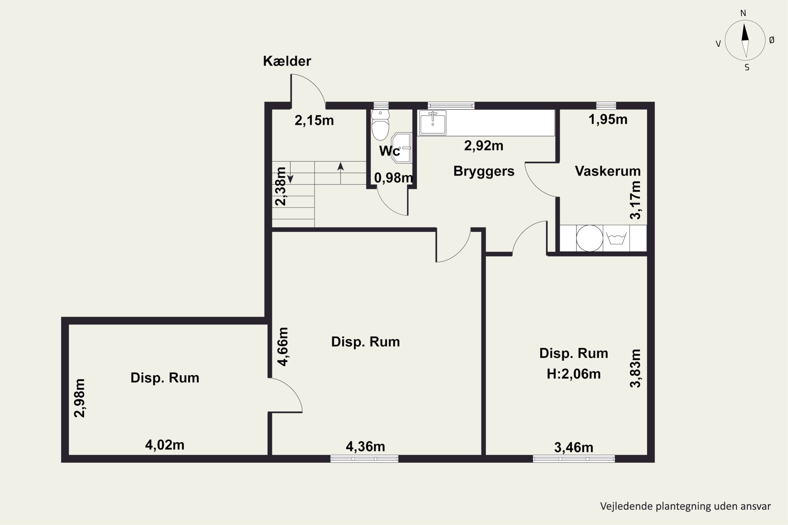 Plantegninger billede af Egevej 3, 8800 Viborg