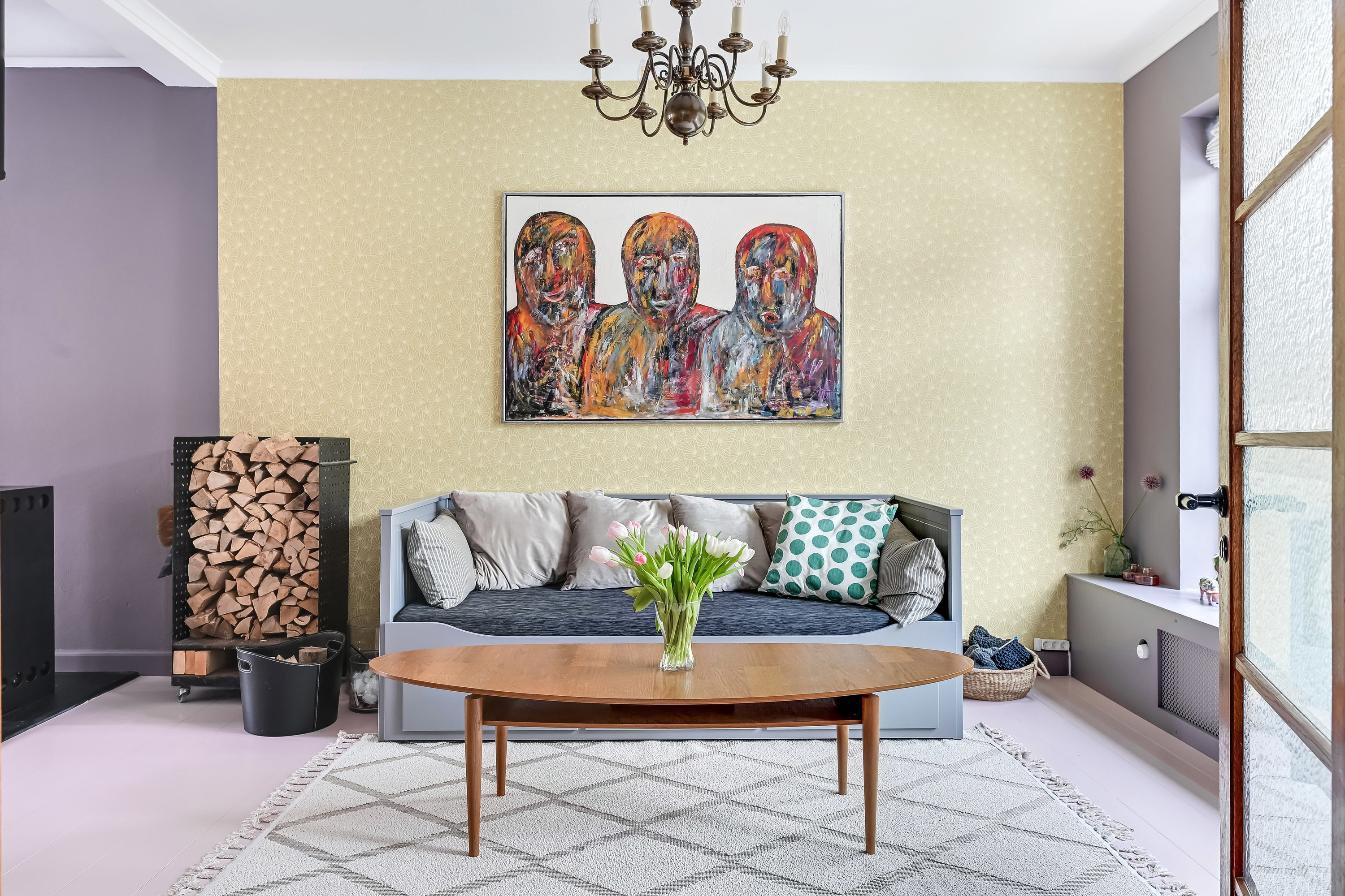 Fremhævet stue billede i fuldskærmstilstand. Billede af Danmarksgade 13, 6700 Esbjerg