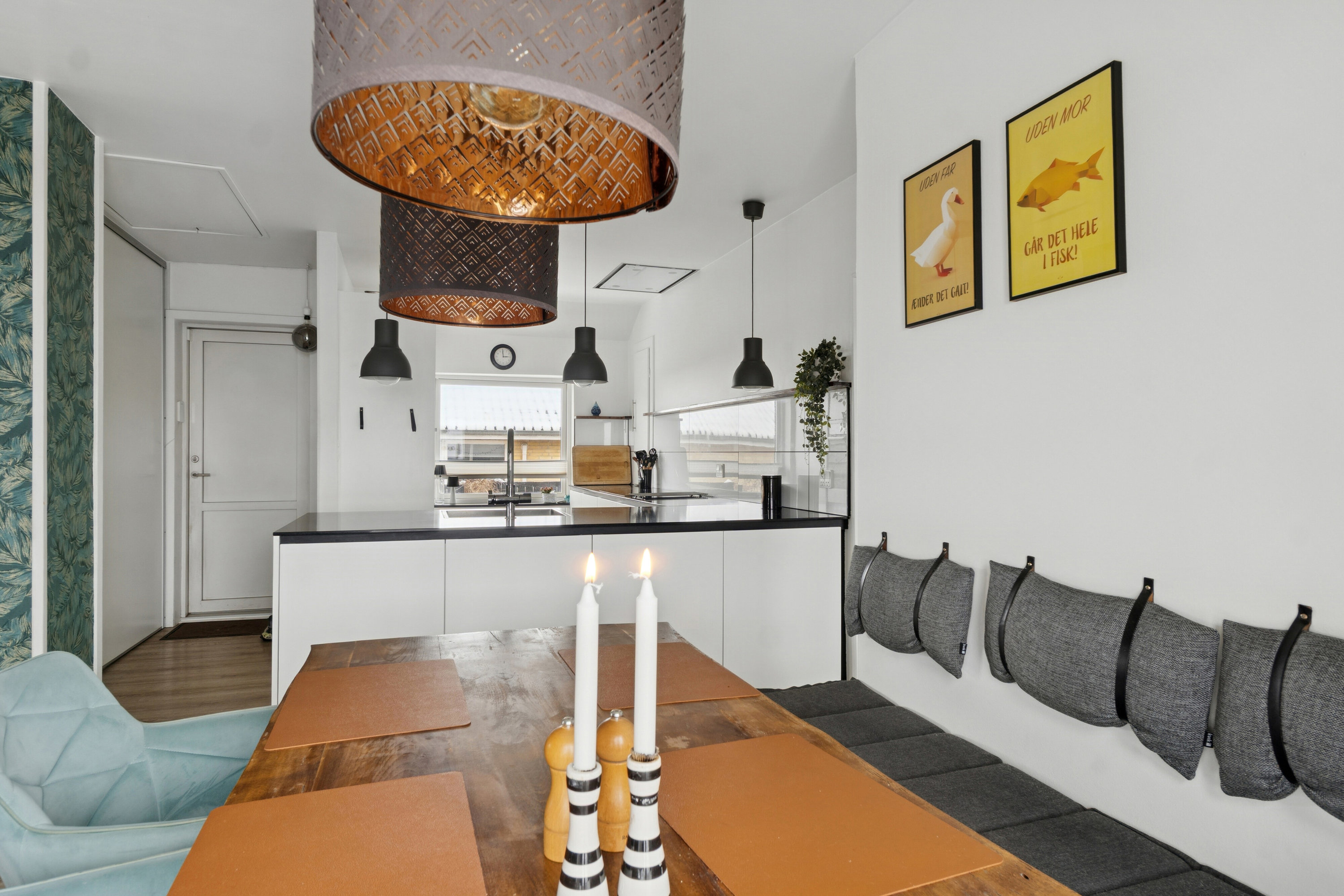 Fremhævet spisestue billede i fuldskærmstilstand. Billede af Hvidovreskellet 35, 2650 Hvidovre