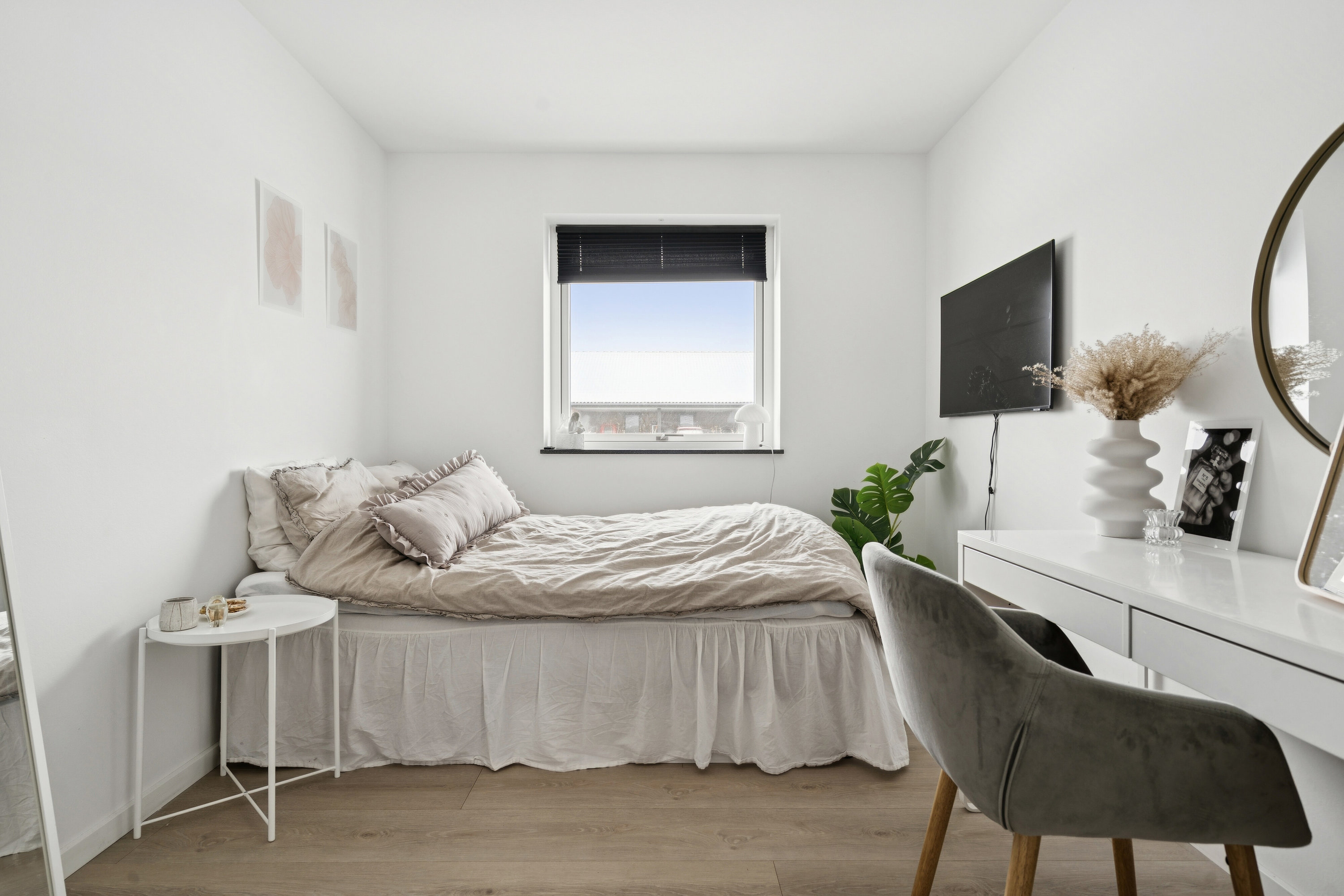 Fremhævet soveværelse billede i fuldskærmstilstand. Billede af Cherryvej 1, Dalby, 4690 Haslev