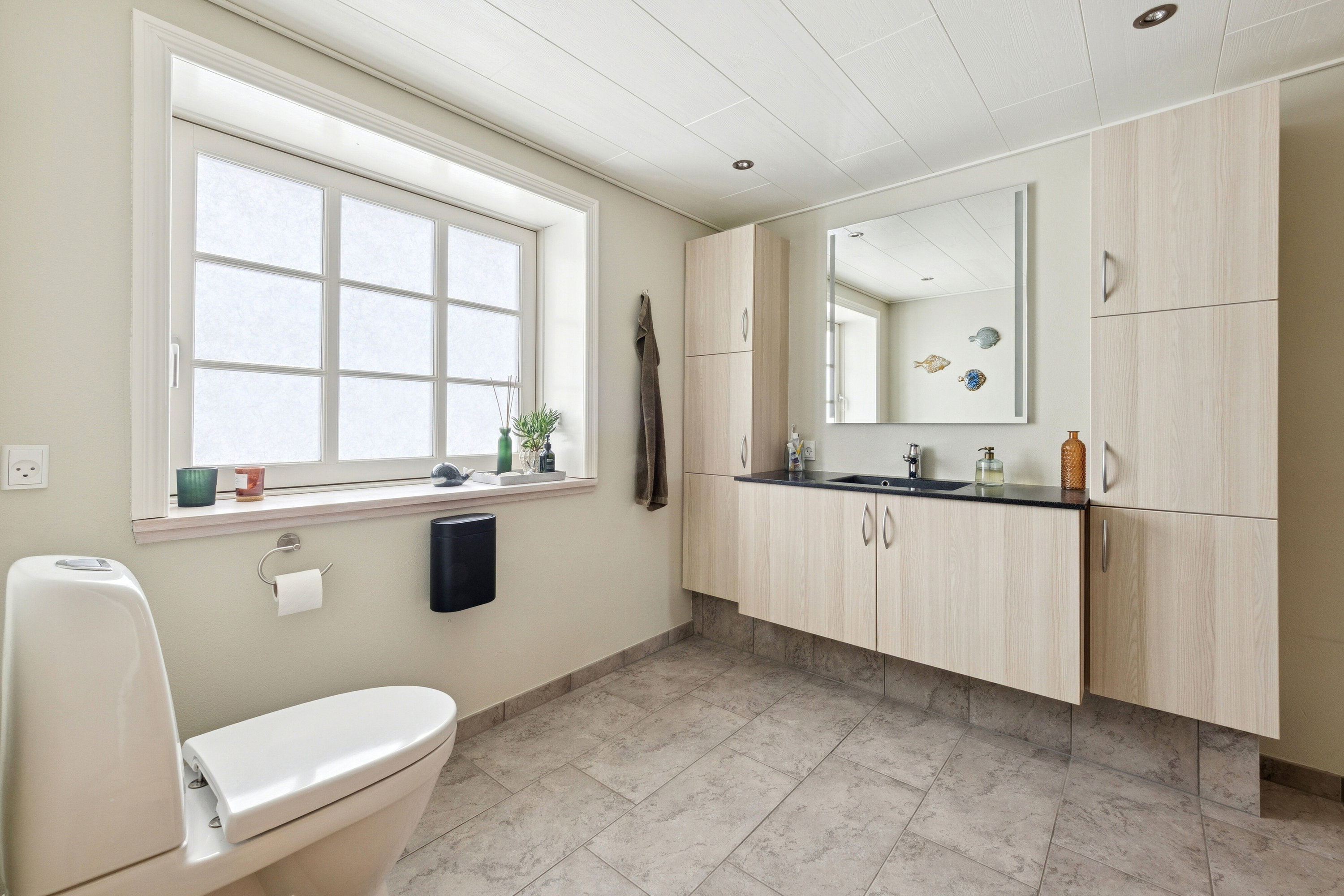 Fremhævet badeværelse billede i fuldskærmstilstand. Billede af Buskkærvej 5, Tved, 7700 Thisted