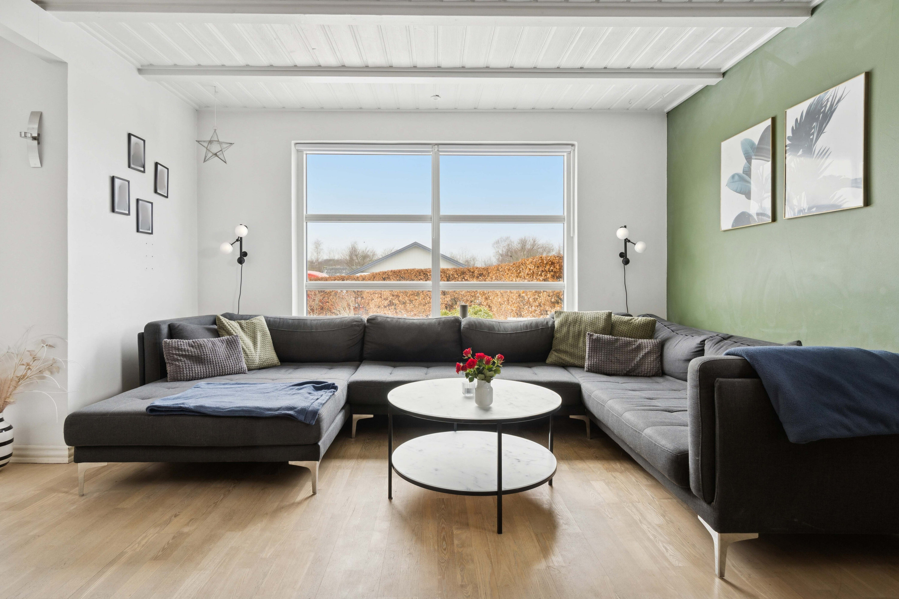 Fremhævet stue billede i fuldskærmstilstand. Billede af Gammeltoft 11, 3790 Hasle