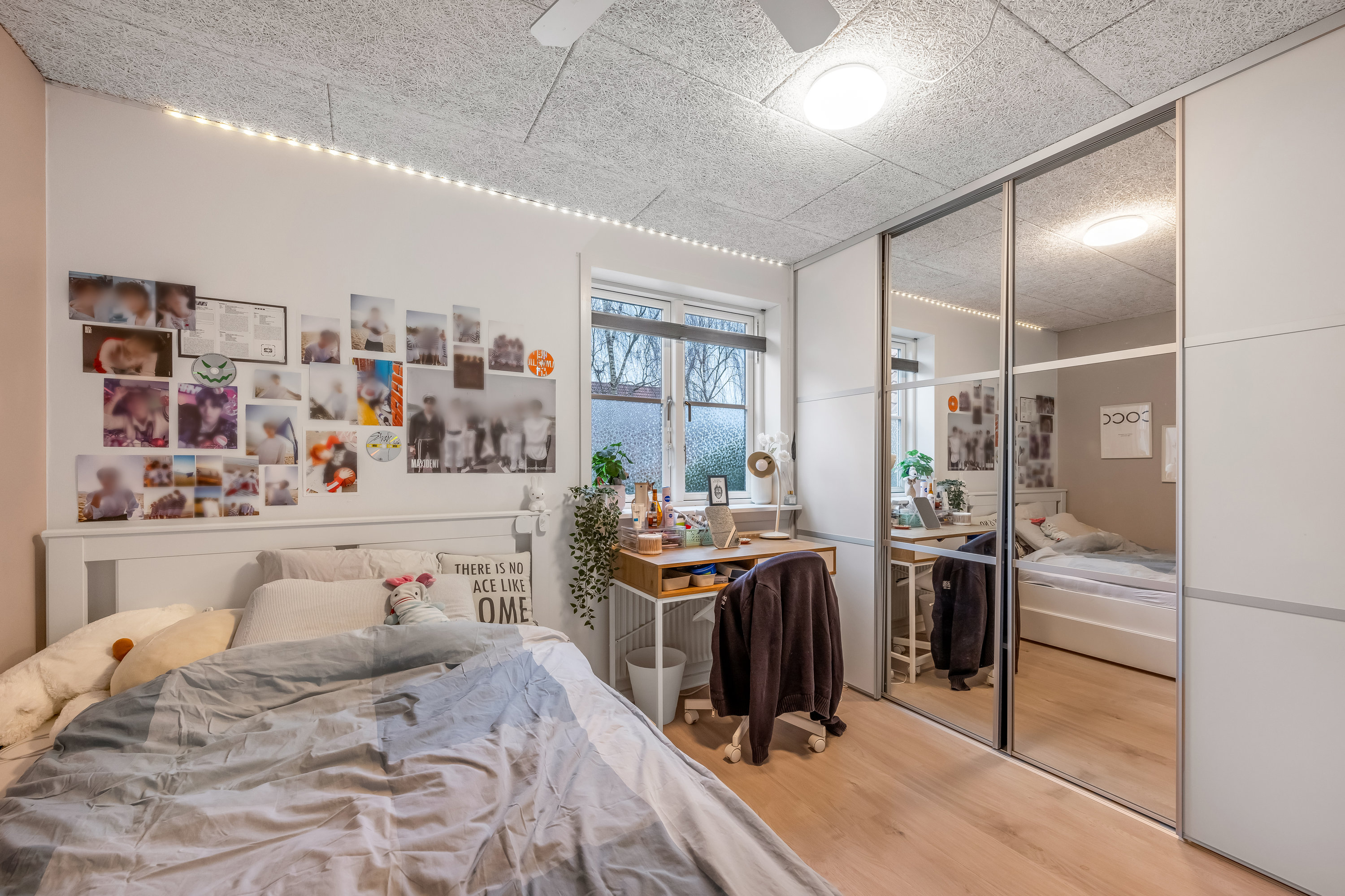 Fremhævet soveværelse billede i fuldskærmstilstand. Billede af Tømmergården 22, 6900 Skjern