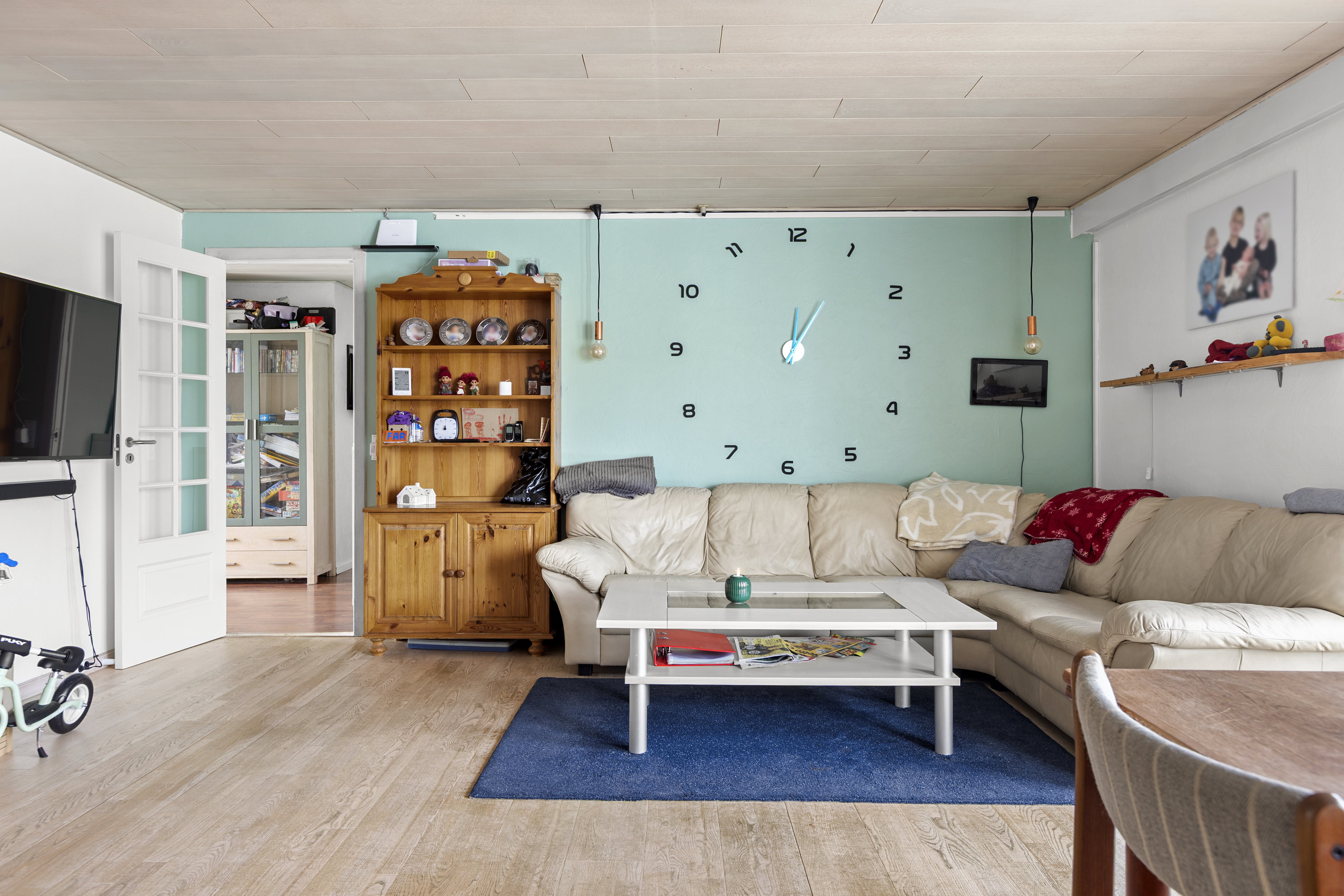 Fremhævet stue billede i fuldskærmstilstand. Billede af Agervænget 15, 4293 Dianalund