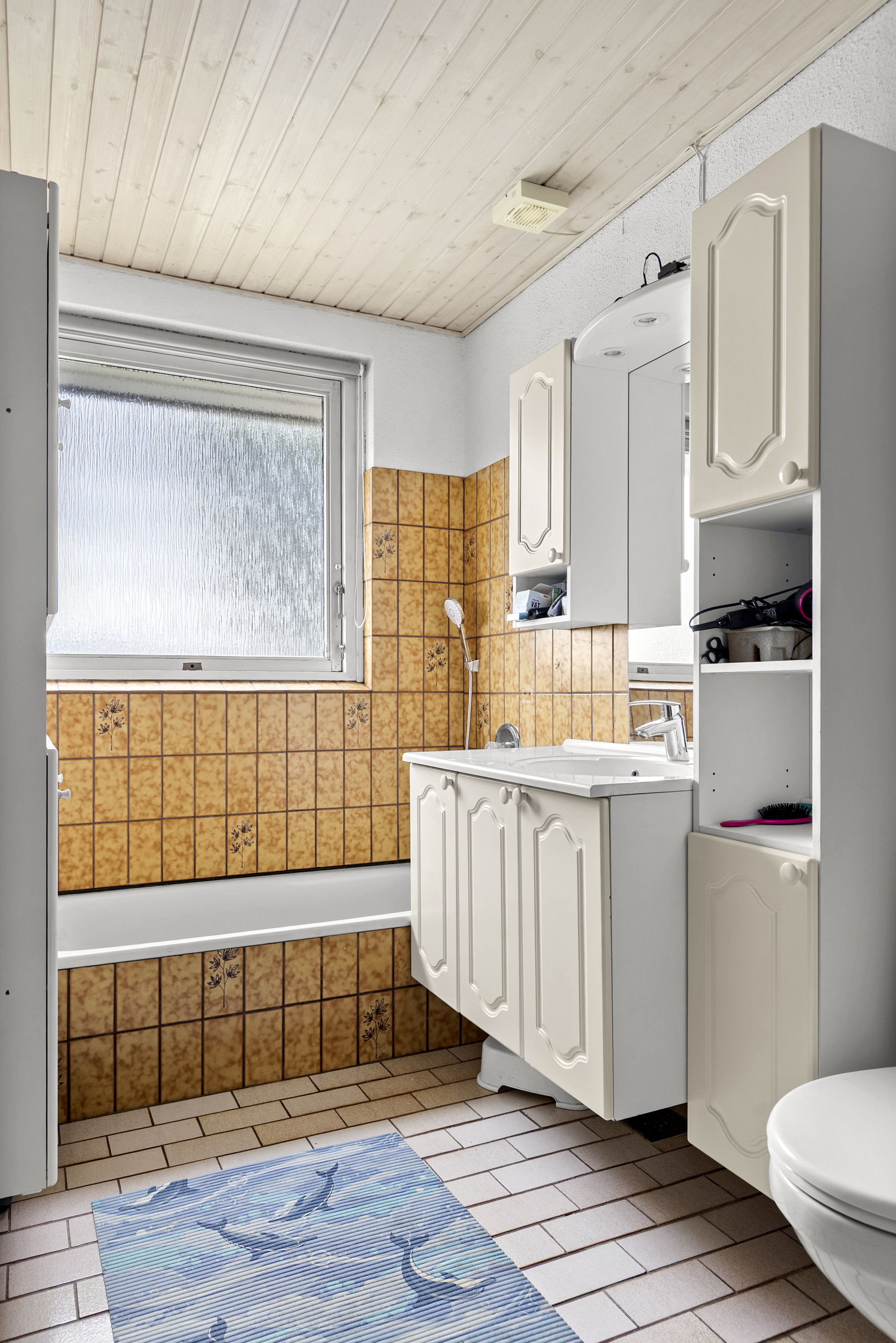 Fremhævet badeværelse billede i fuldskærmstilstand. Billede af Agervænget 15, 4293 Dianalund