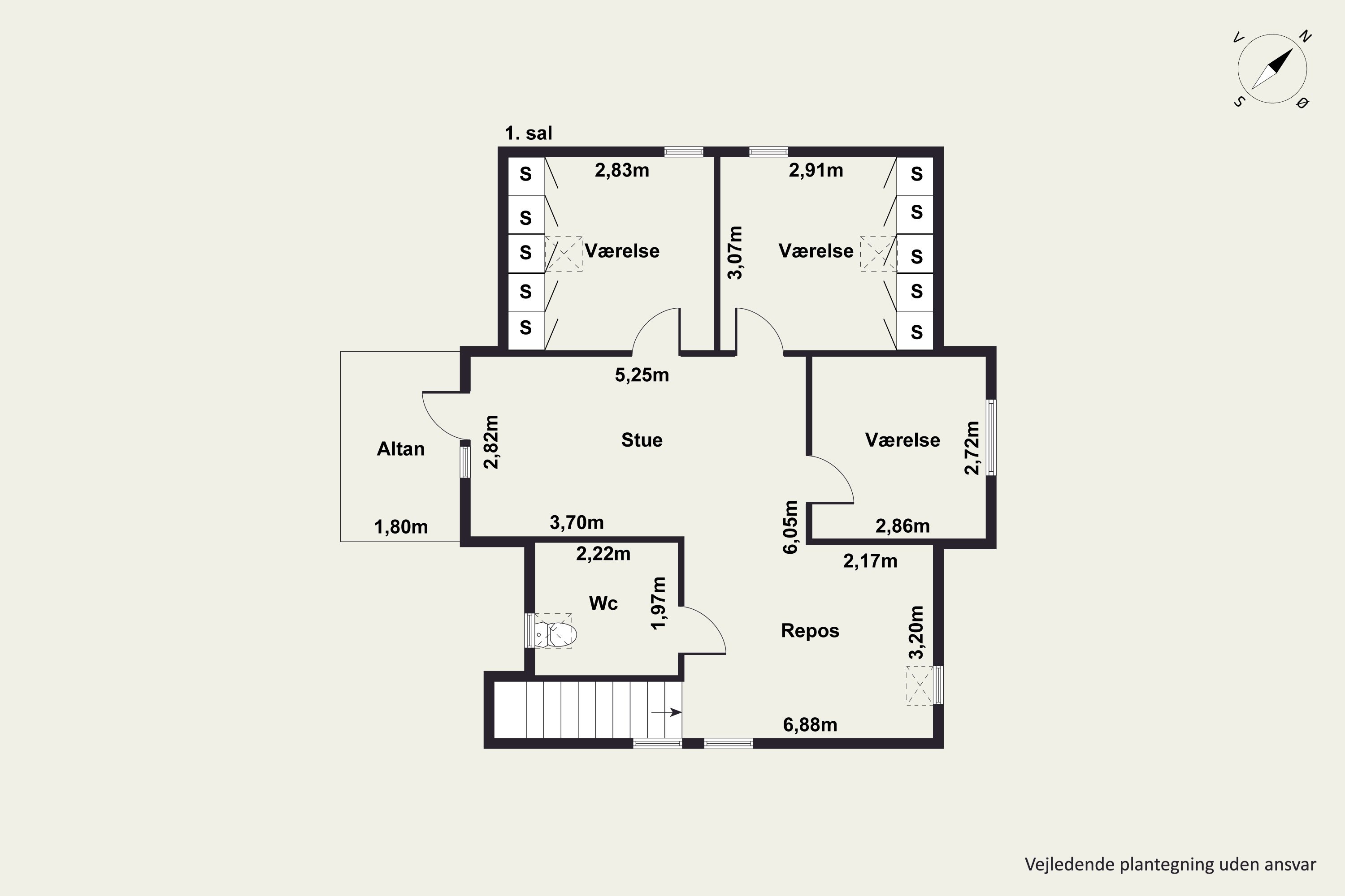 Plantegninger billede af Hannerupvej 209, 9500 Hobro